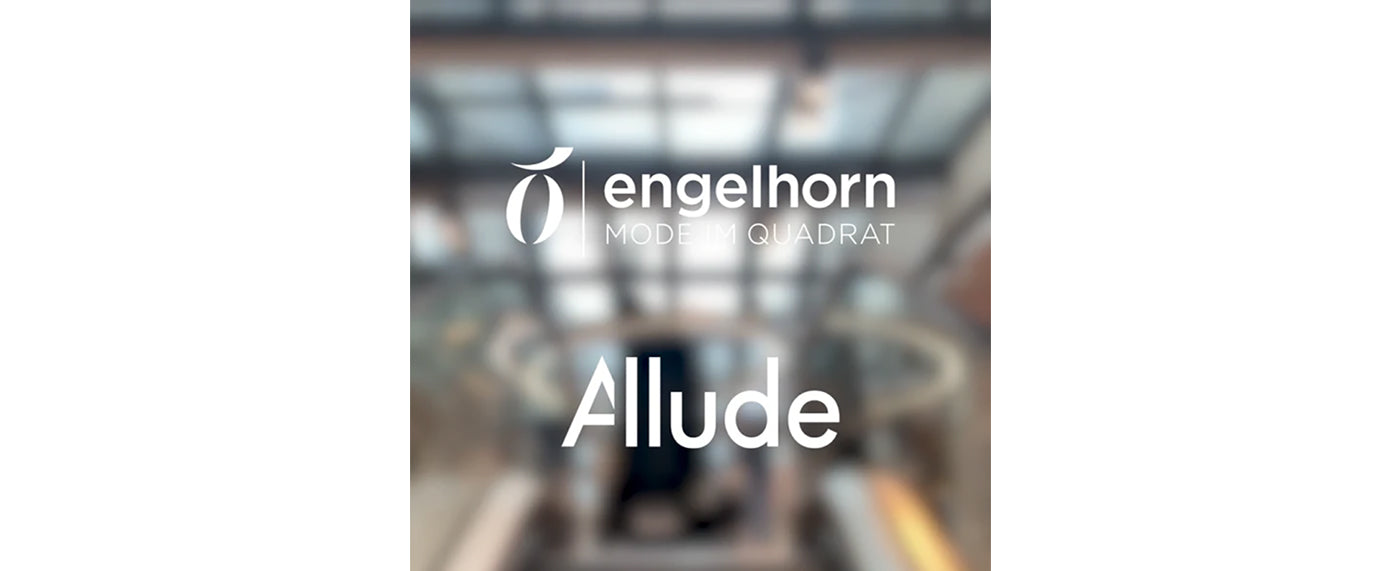 Allude Pop Up bei Engelhorn vom 24.10.23 bis zum 14.11.23.