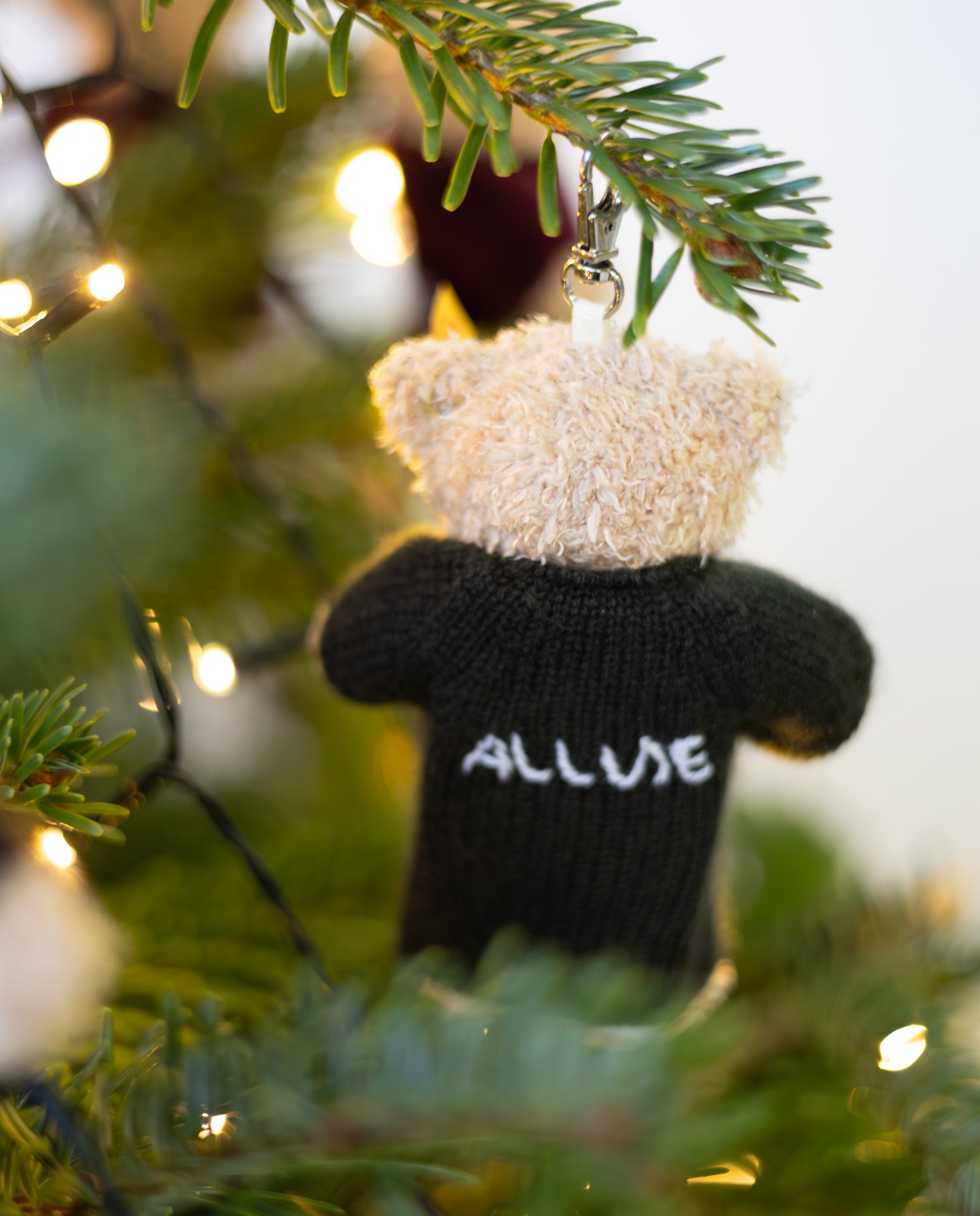 10-00040-6 - Allude München - 100% Cashmere accessories Active Charm Bag Hanger NEW