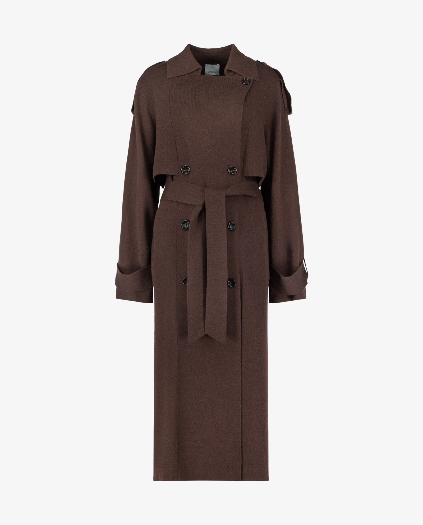 1760077232_1 - Allude - 30% Cashmere 70% Wolle Active Beige Damen Holiday 2026 Mantel NEW SAPG::256-20630 Wolle