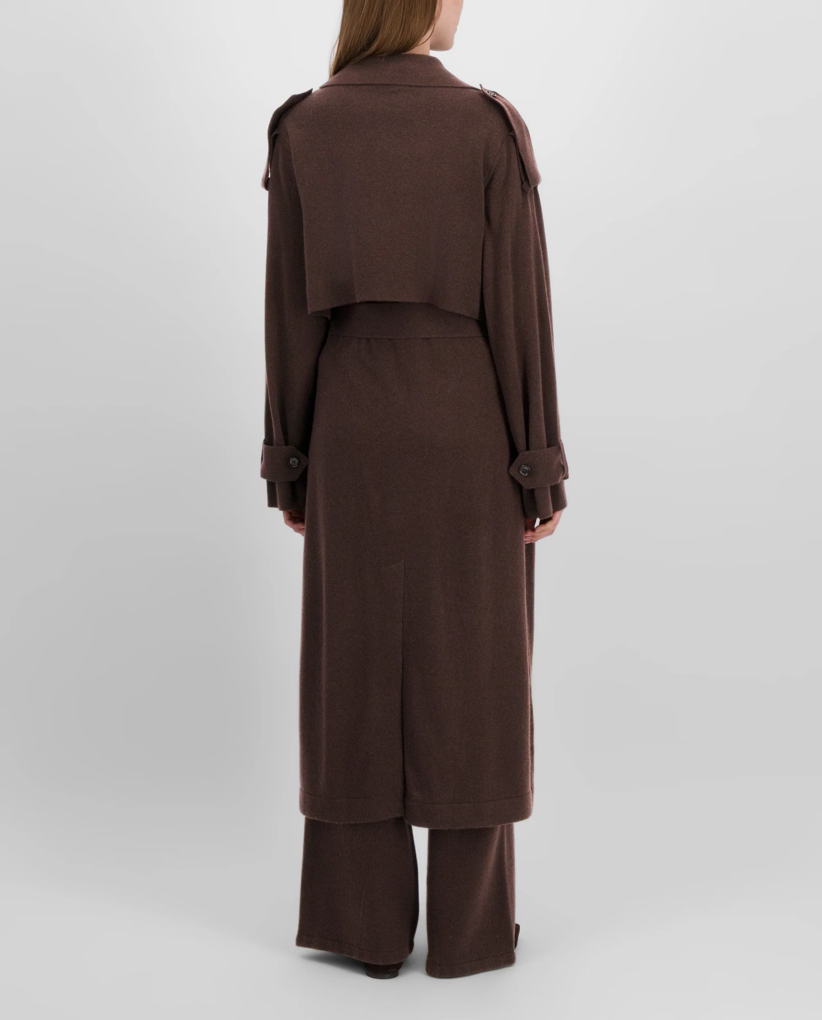 1761215735 - Allude - 30% Cashmere 70% Wolle Active Beige Damen Holiday 2026 Mantel NEW SAPG::256-20630 Wolle