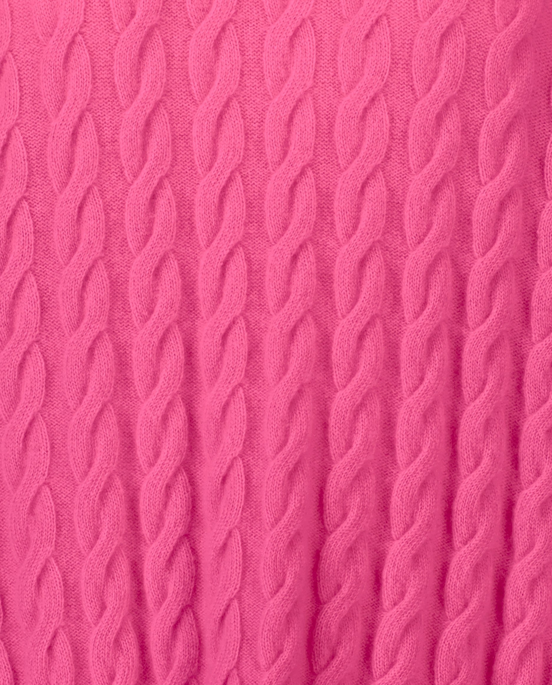 235-11130-63-S_4 - Allude - 100% Cashmere Cashmere Damen Feinstrick Langarm Lockerer Schnitt Pullover Rose Rundhalsausschnitt SAPG::235-11130 Winter 2023/2024