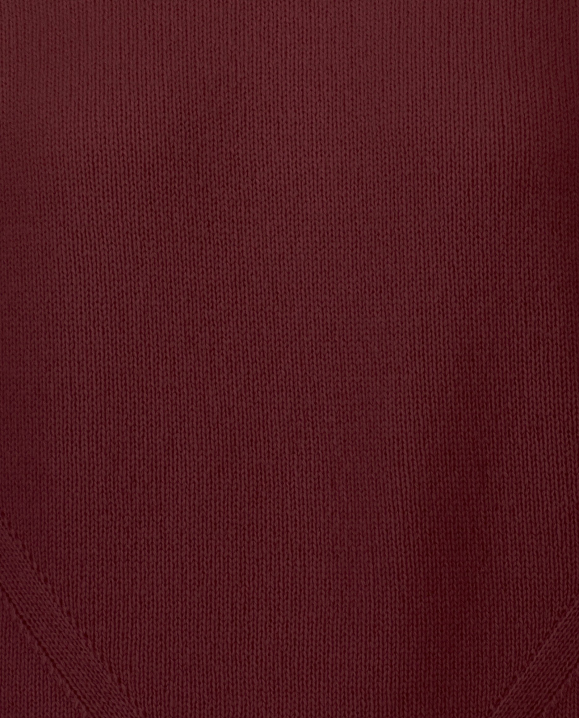 235-11154-69-S_4 - Allude - 100% Cashmere Basic Cashmere Damen Gerade Passform Langarm Mittelschwerer Strick Pullover Rot SAPG::235-11154 Stehkragen Winter 2023/2024