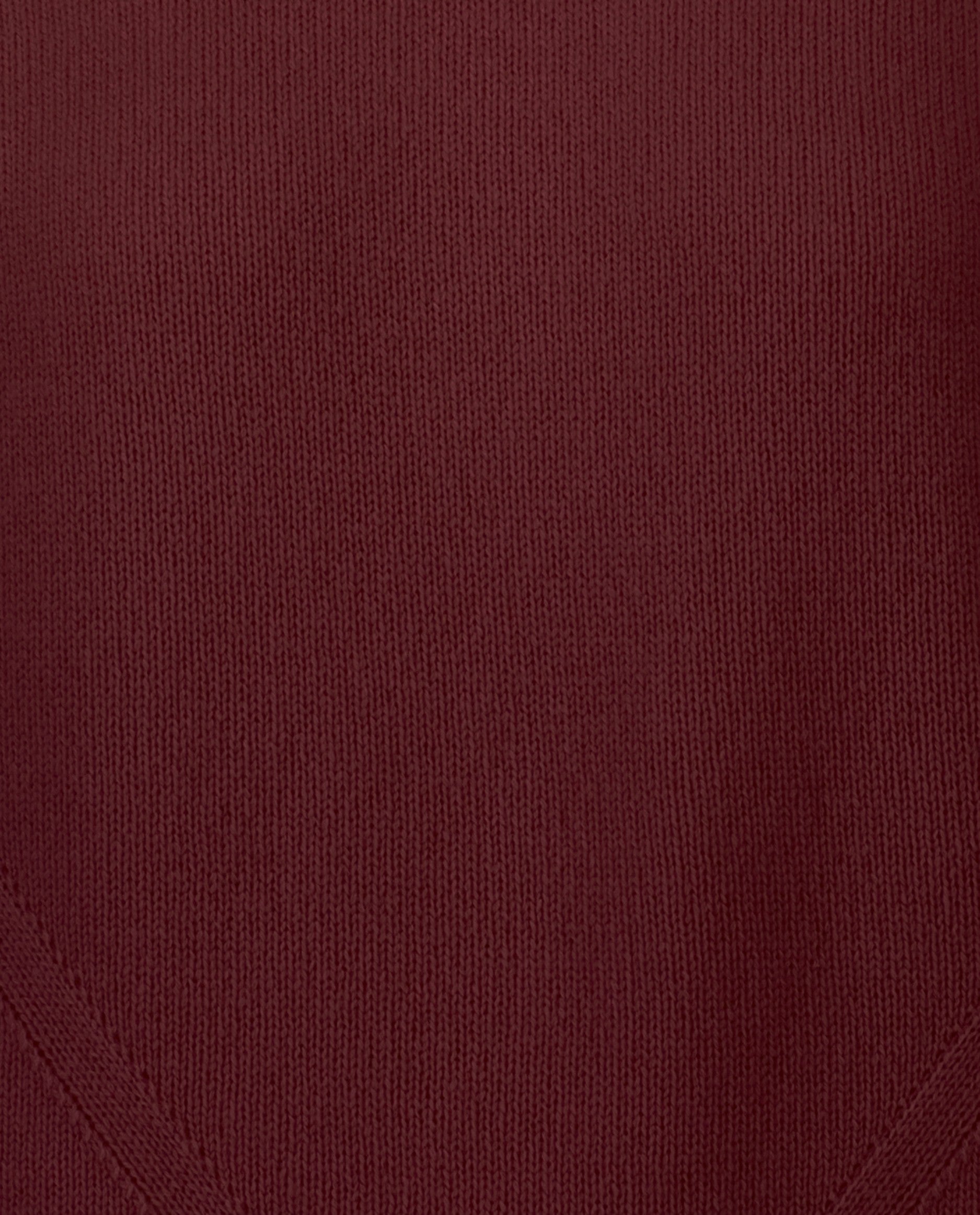 235-11154-69-S_4 - Allude - 100% Cashmere Basic Cashmere Damen Gerade Passform Langarm Mittelschwerer Strick Pullover Rot SAPG::235-11154 Stehkragen Winter 2023/2024