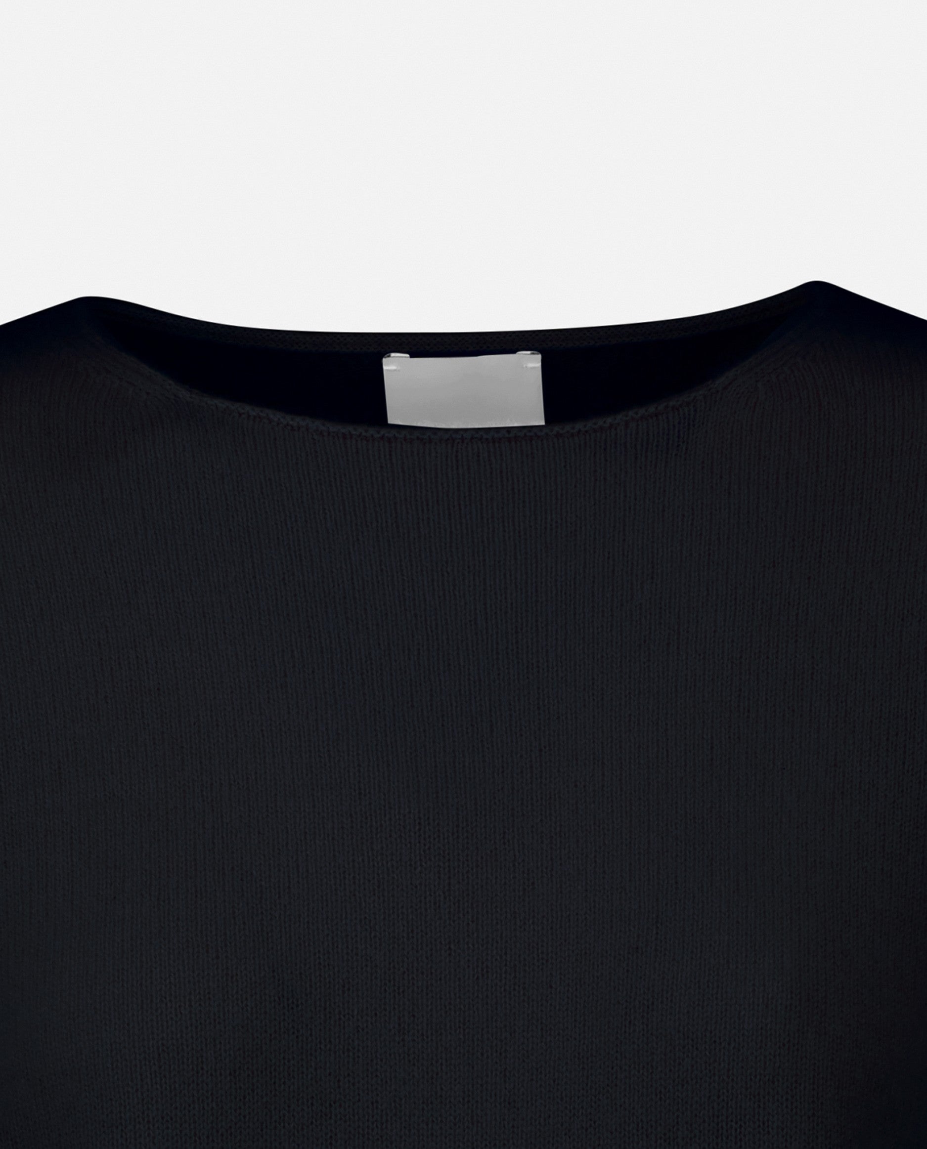 235-11178-14-S_5 - Allude - 100% Cashmere Cashmere Damen Feinstrick Gerade Passform Langarm Navy Pullover Rundhalsausschnitt SAPG::235-11178 Winter 2023/2024
