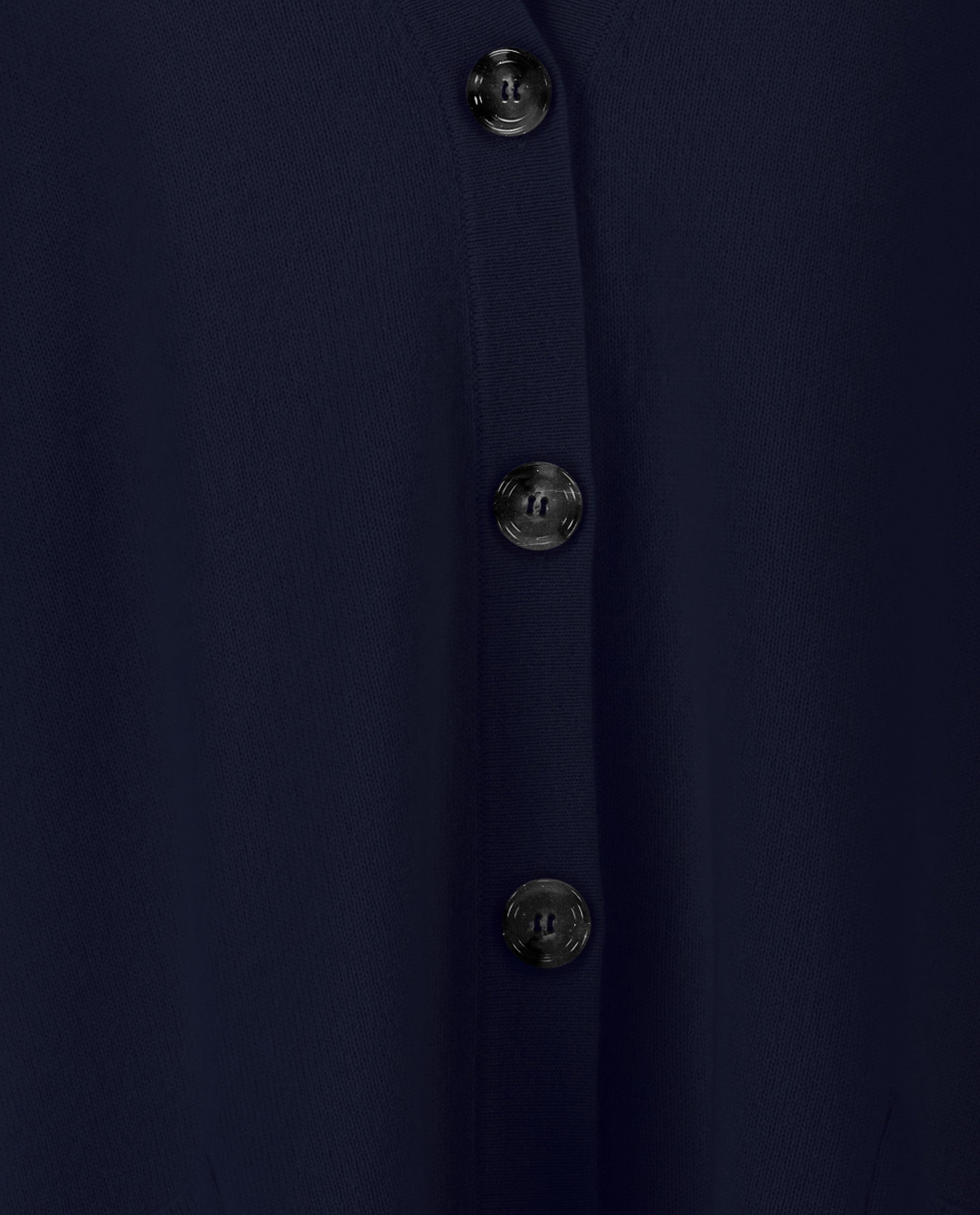 235-17041-13-S_4 - Allude - 30% Cashmere 70% Wolle Blau Damen Feinstrick Langarm Lockerer Schnitt SAPG::235-17041 Strickjacke V-Ausschnitt Winter 2023/2024 Wolle