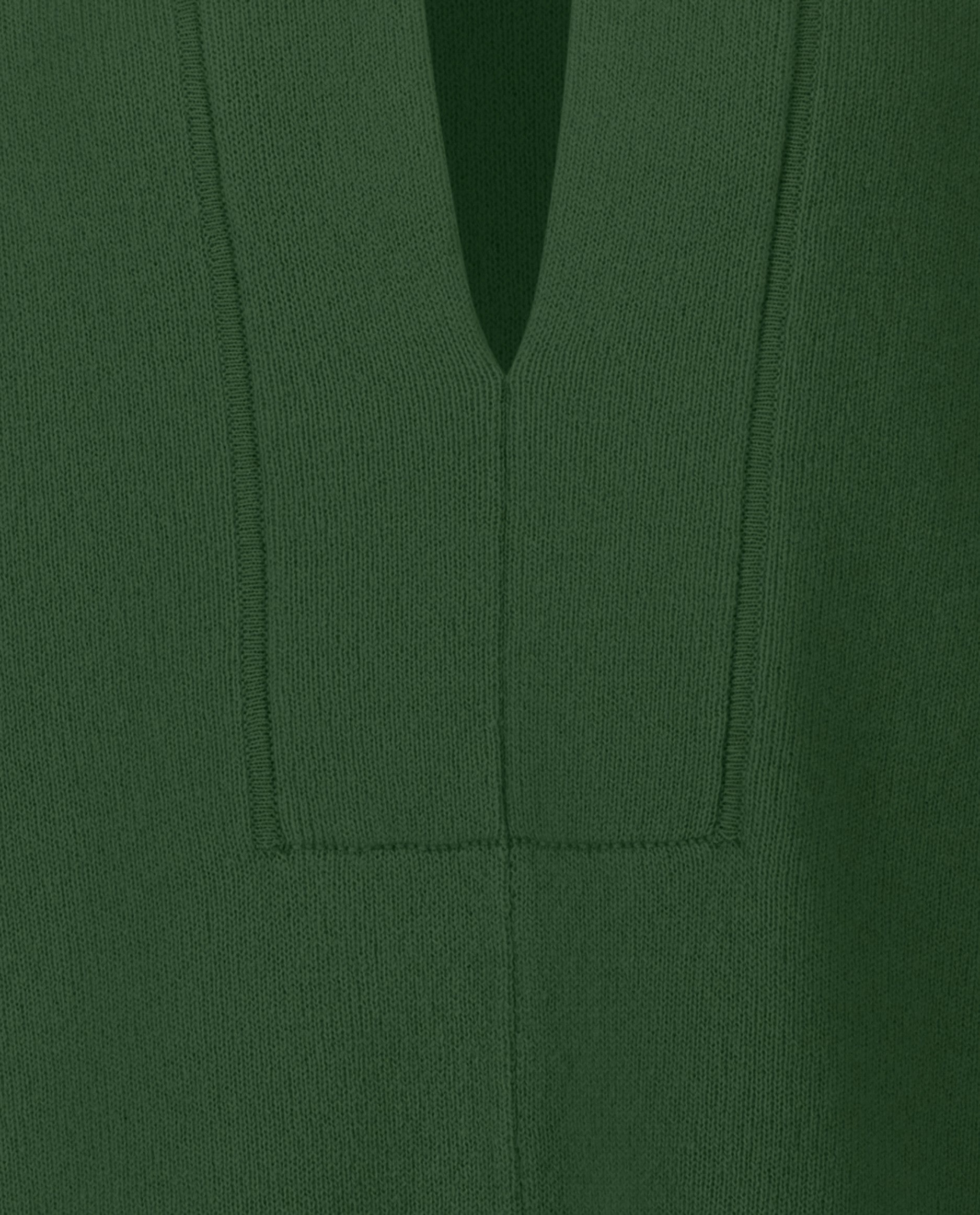 235-17602-34-S_4 - Allude - 30% Cashmere 70% Wolle Damen Feinstrick Gerade Passform Grün Langarm Pullover SAPG::235-17602 Serafino Winter 2023/2024 Wolle