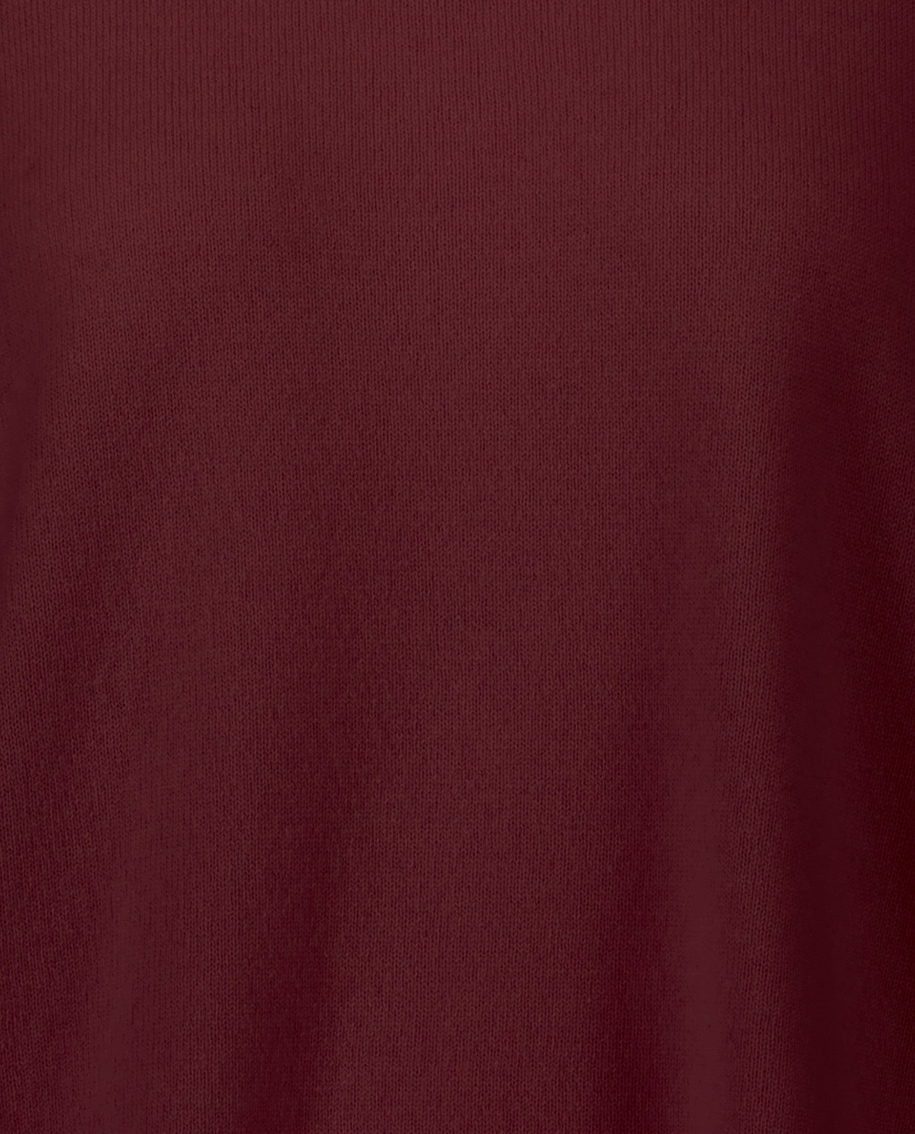 235-17695-69-S_4 - Allude - 30% Cashmere 70% Wolle Damen Feinstrick Langarm Lockerer Schnitt Pullover Rollkragen Rot SAPG::235-17695 Winter 2023/2024 Wolle
