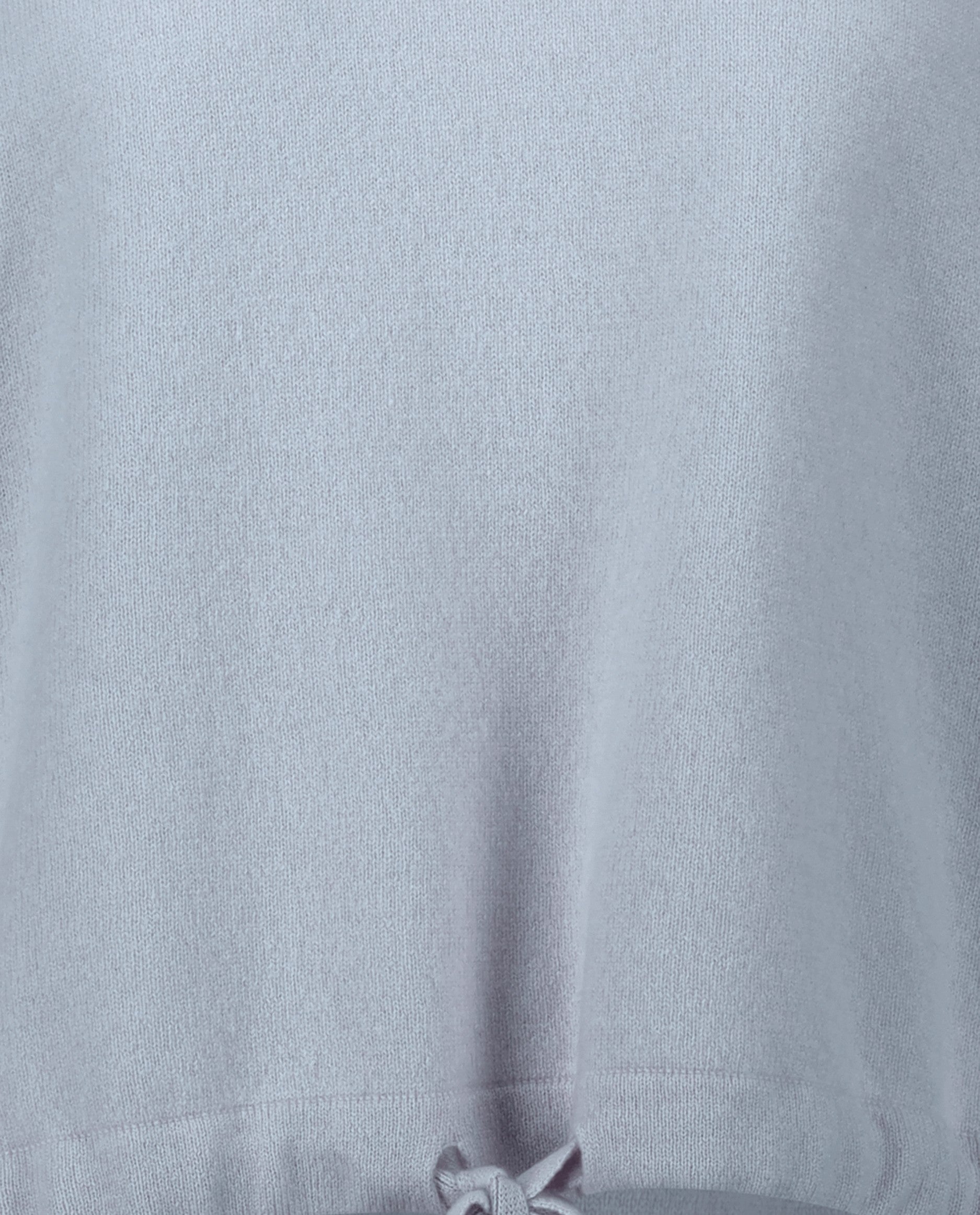 235-17702-10-S_4 - Allude - 30% Cashmere 70% Wolle Blau Damen Feinstrick Kapuze Kastiger Schnitt Langarm Pullover SAPG::235-17702 Winter 2023/2024 Wolle