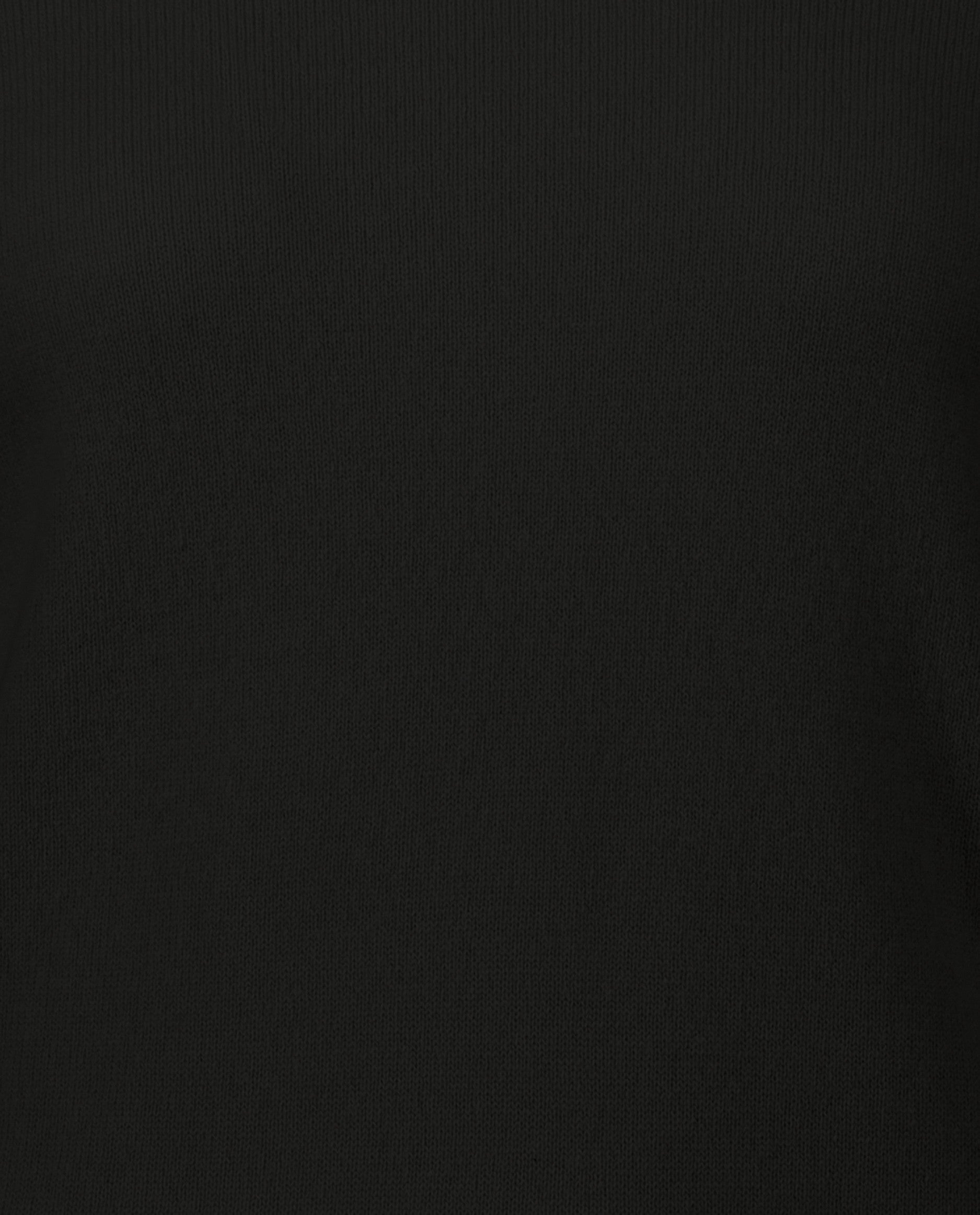 235-17750-90-S_4 - Allude - 30% Cashmere 70% Wolle Damen Enger Schnitt Feinstrick Langarm Pullover SAPG::235-17750 Schwarz Stehkragen Winter 2023/2024 Wolle