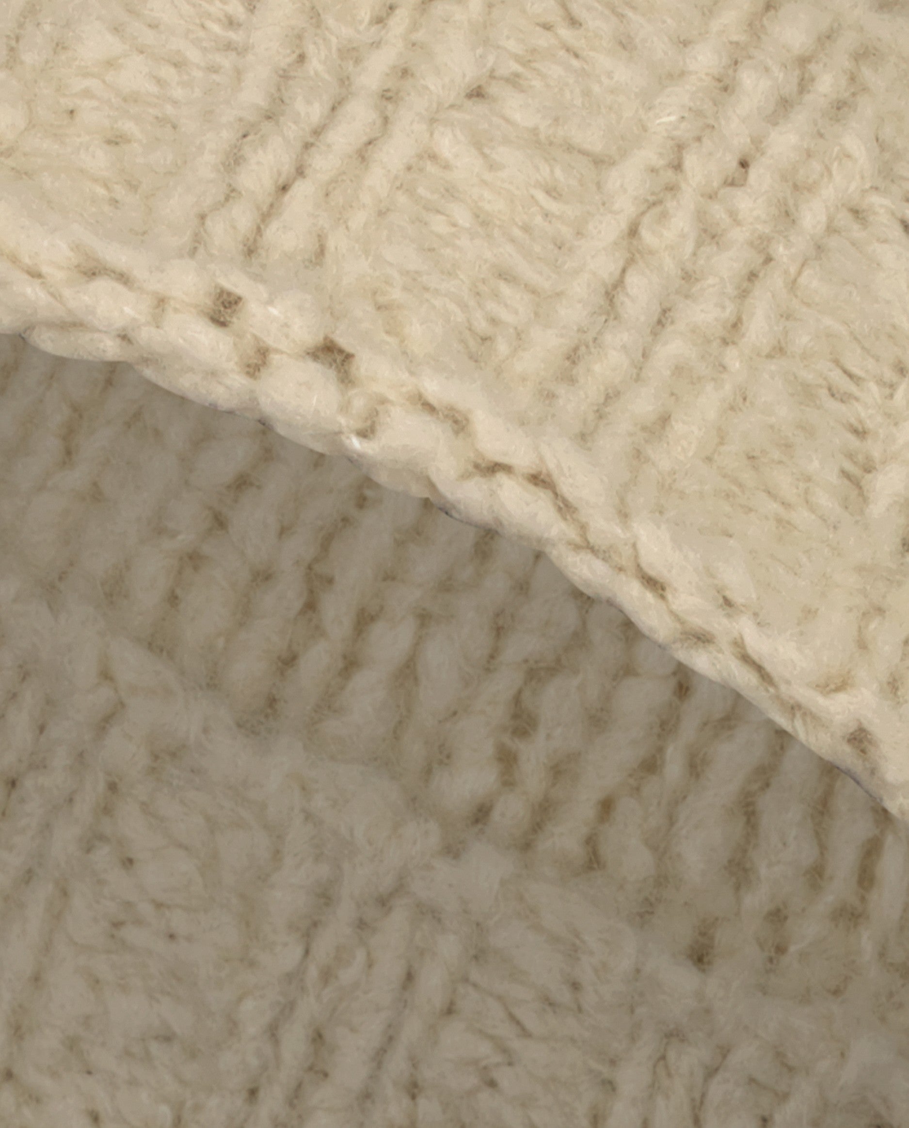 235-63002-42-one_4 - Allude - Beige Cashmere Damen Grobstrick Mütze Mützen SAPG::235-63002 Winter 2023/2024 Xmas23