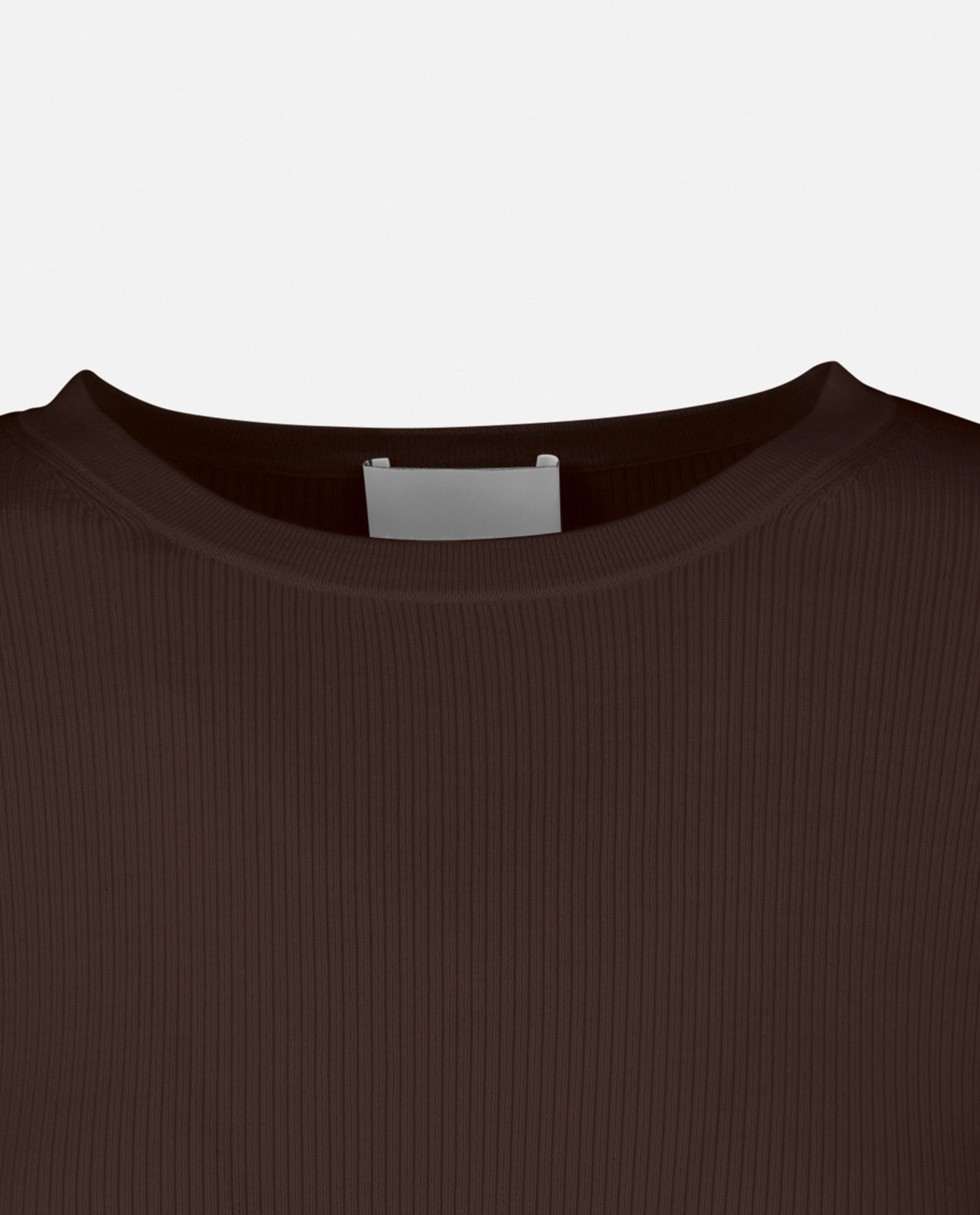 235-64008-449-S_5 - Allude - 100% Wolle Braun Damen Enger Schnitt Feinstrick Halbarm Pullover Rundhalsausschnitt SAPG::235-64008 Winter 2023/2024 Wolle