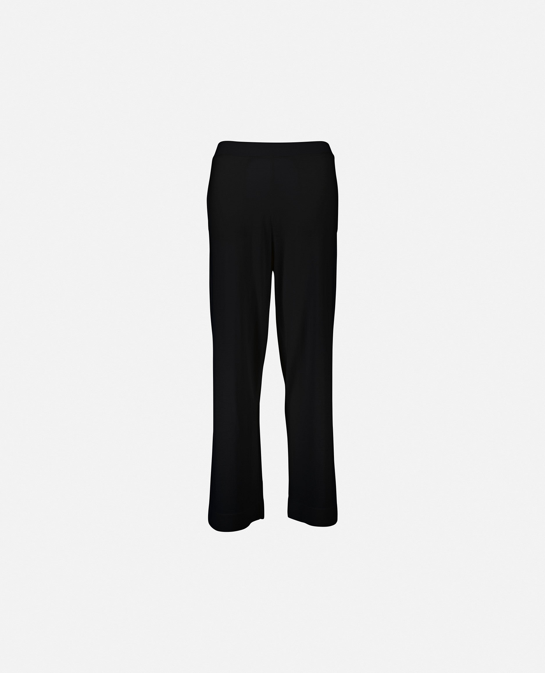 235-64017-490-S_1 - Allude - 100% Wolle Braun Damen Feinstrick Hose Hosen Lockerer Schnitt SAPG::235-64017 Winter 2023/2024 Wolle