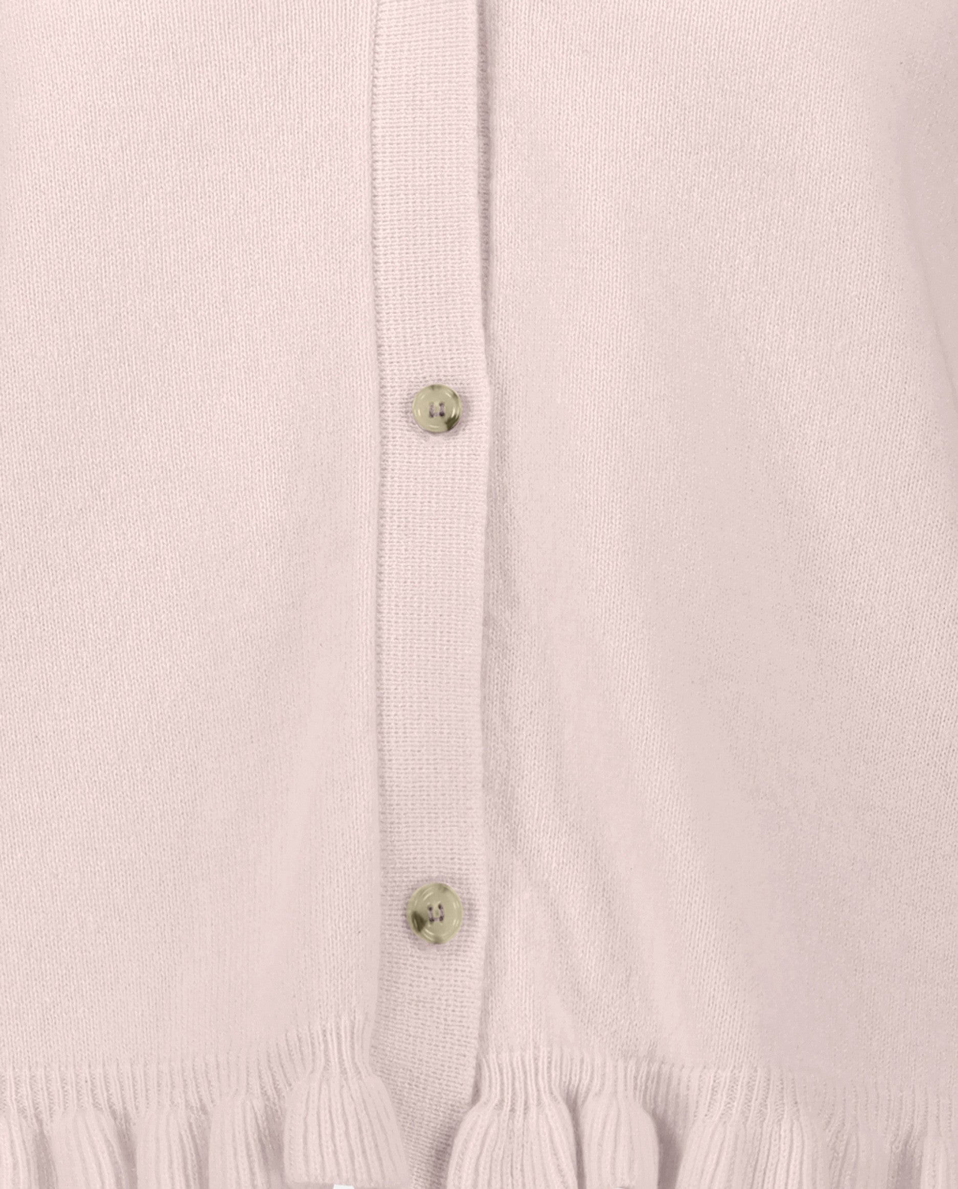 242-17051-60-S_3 - Allude - 30% Cashmere 70% Wolle Active Damen Feinstrick Kastiger Schnitt Langarm Rose SAPG::242-17051 Sommer 2024 Strickjacke V-Ausschnitt Wolle
