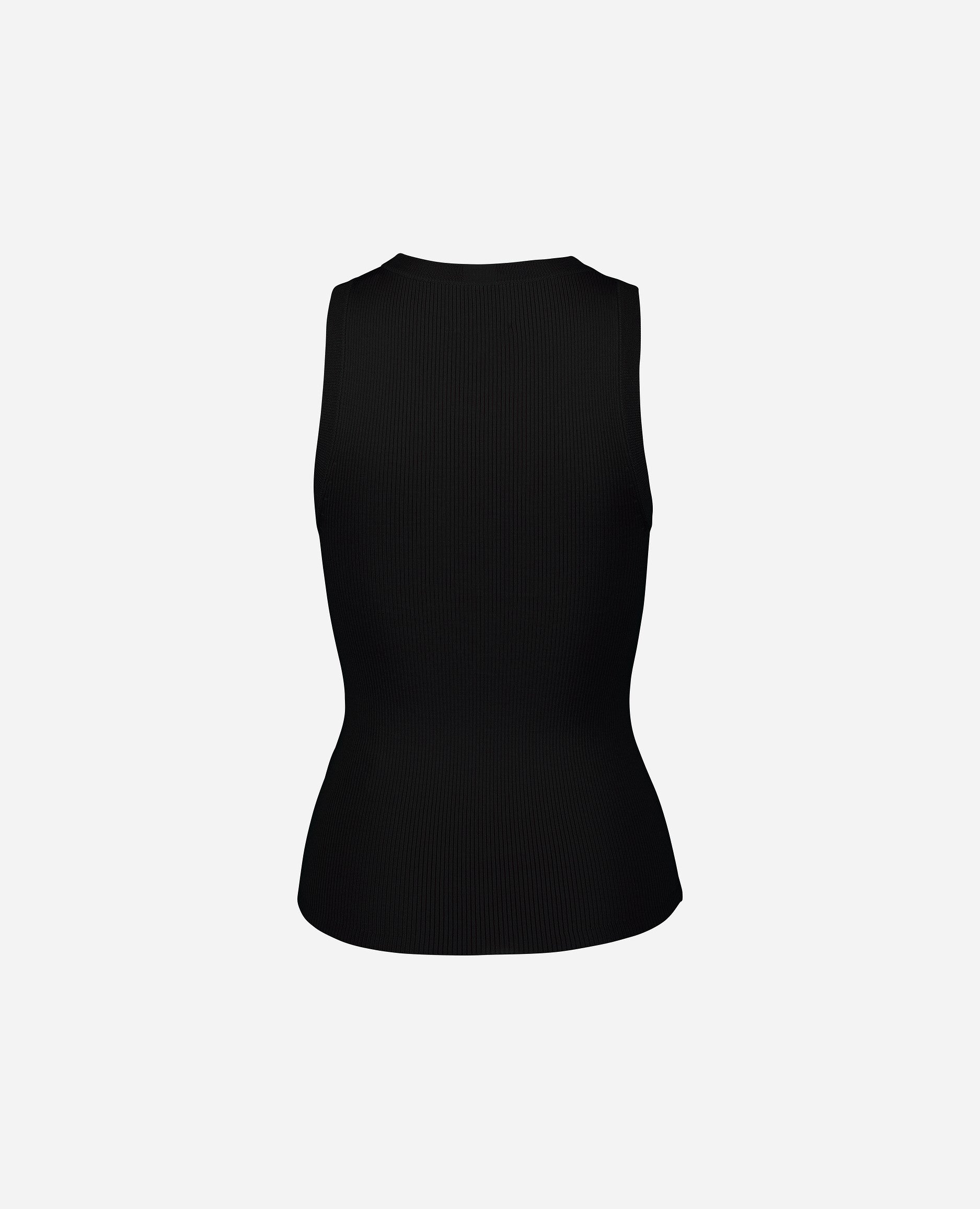 242-64063-490-S_2 - Allude - 100% Wolle (Merino) Active Damen Enger Schnitt Feinstrick Rundhalsausschnitt SAPG::242-64063 Schwarz Sommer 2024 Top Wolle