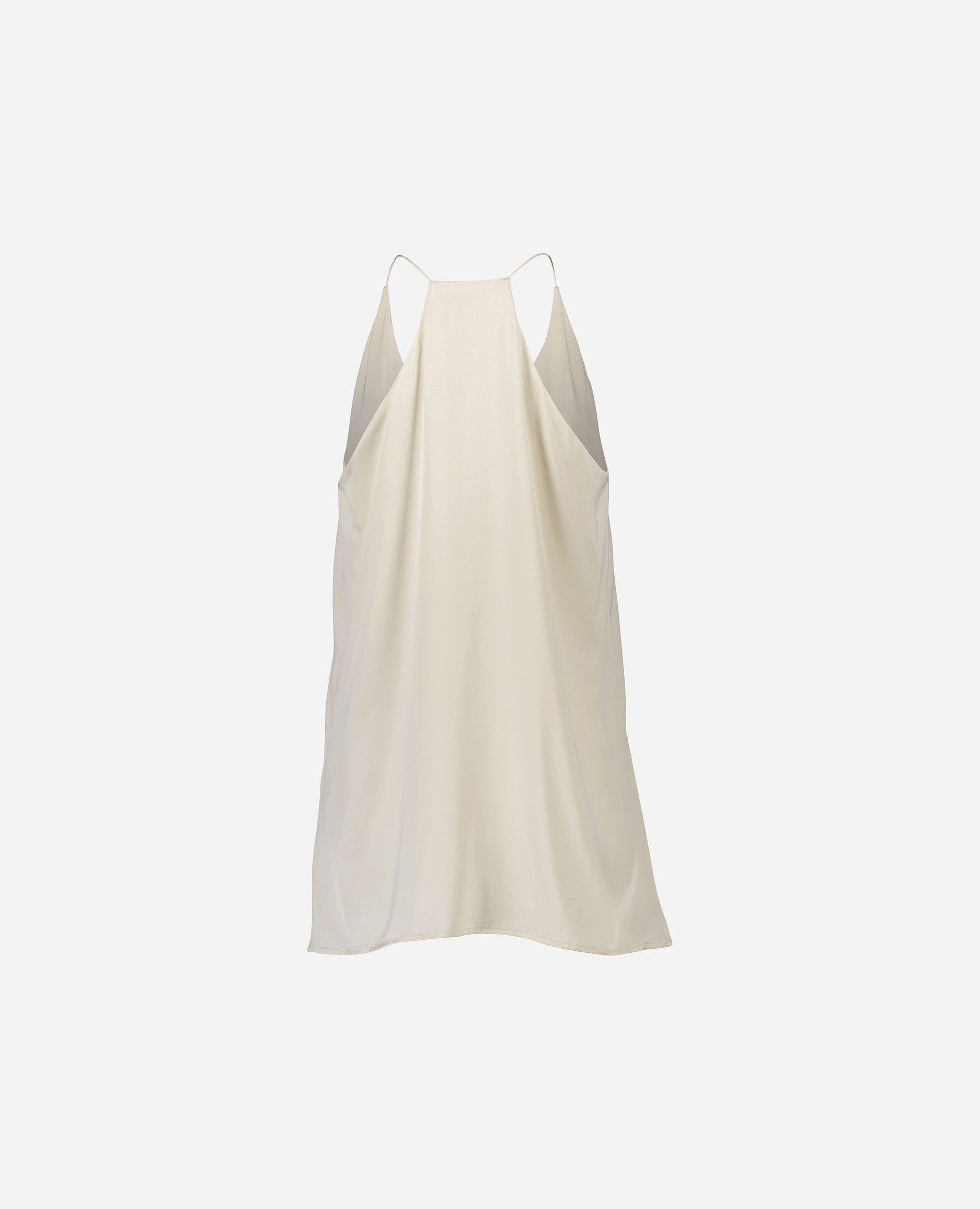 242-84003-41-2 - Allude - 7% Spandex 93% Seide Active Damen Kreme Lockerer Schnitt SAPG::242-84003 Seide Sommer 2024 Top White Chalet