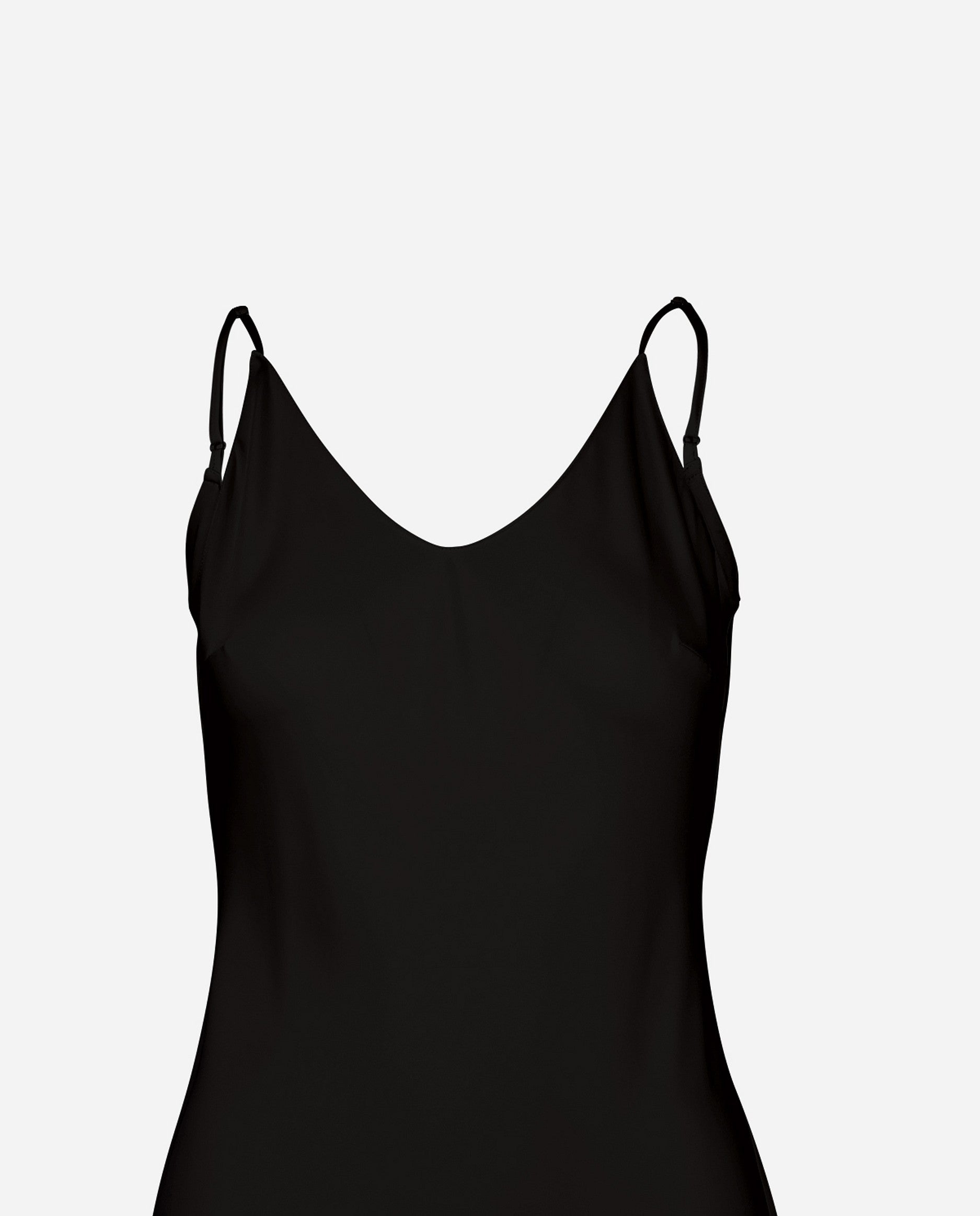 242-84004-90-4 - Allude - 7% Spandex 93% Seide A-Form Active Damen Kleider SAPG::242-84004 Schwarz Seide Sommer 2024