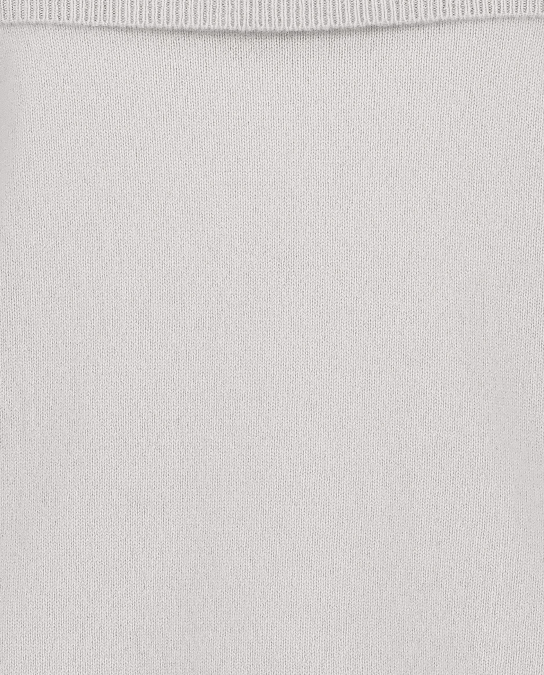 245-11225-80-S_hash_escaped_4 - Allude - 0 100% Cashmere Active Cashmere Damen Feinstrick Grau Langarm Pullover SAPG::245-11225 Taillierter Schnitt Winter 2024/2025