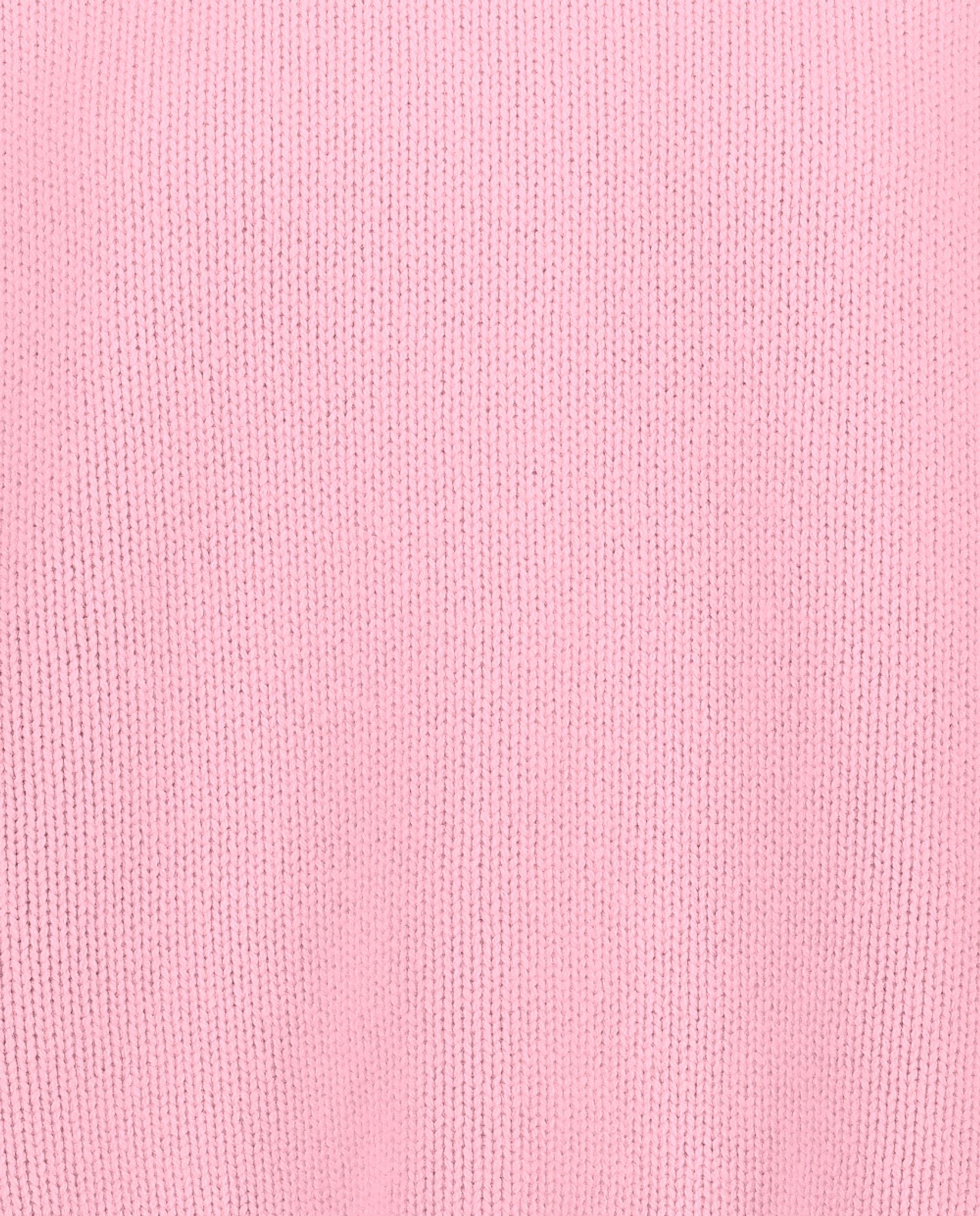 245-17001-62-S_hash_escaped_4 - Allude - 30% Cashmere 70% Wolle Active Damen Grobstrick Langarm Lockerer Schnitt Pullover Rose SAPG::245-17001 Stehkragen Winter 2024/2025 Wolle