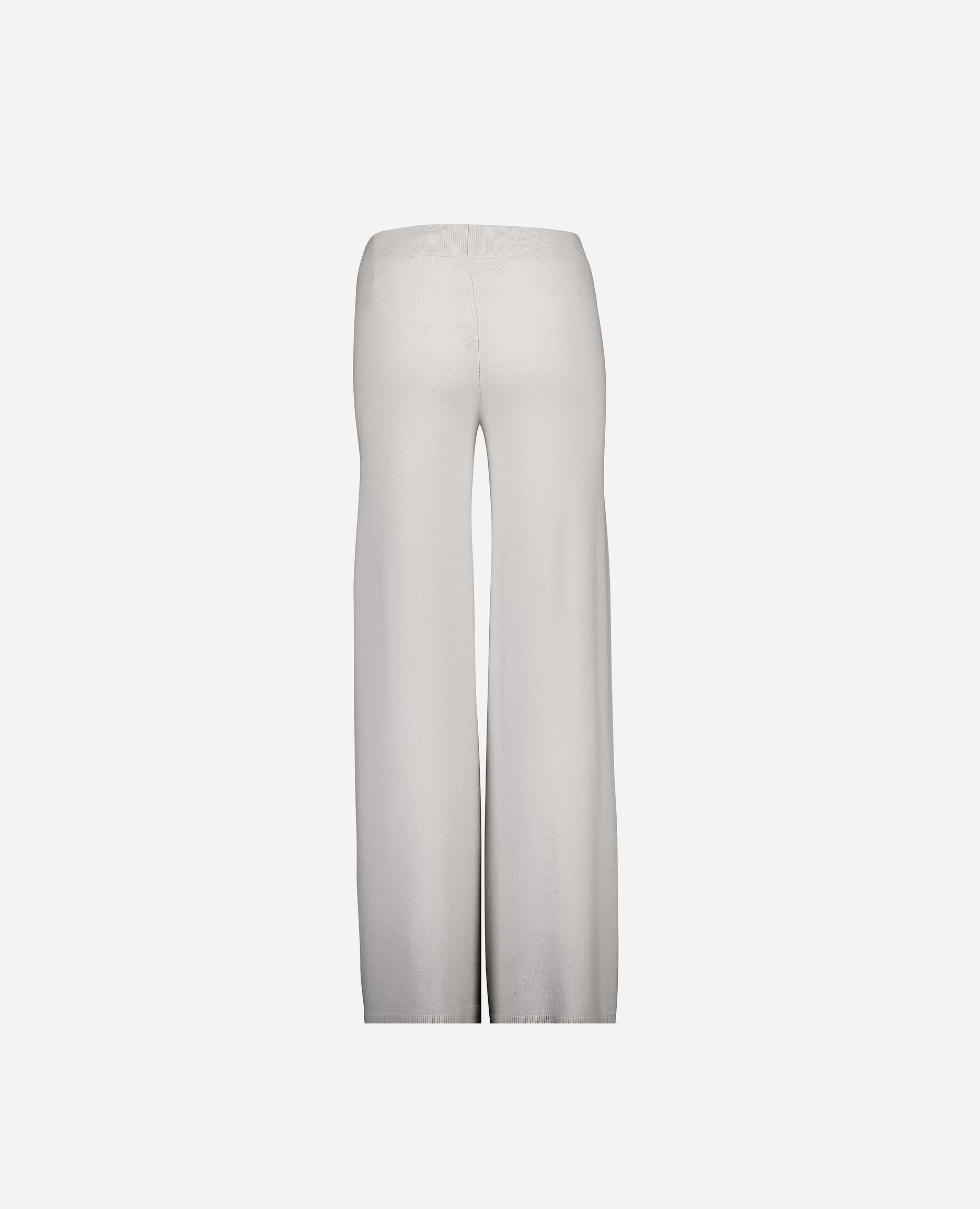 245-17034-80-S_hash_escaped_5 - Allude - 0 30% Cashmere 70% Wolle Active Damen Feinstrick Grau Hose Lockerer Schnitt SAPG::245-17034 Winter 2024/2025 Wolle