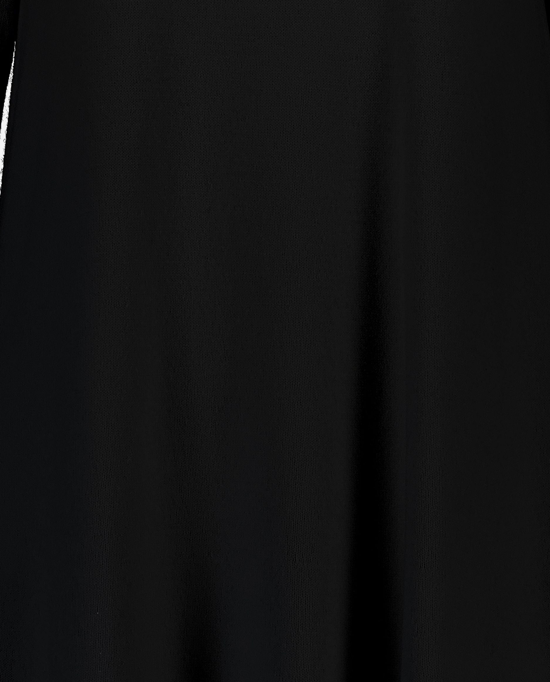 245-17664-90-S_hash_escaped_4 - Allude - 30% Cashmere 70% Wolle A-Form Active Damen Feinstrick Kleid Langarm Rundhalsausschnitt SAPG::245-17664 Schwarz Winter 2024/2025 Wolle