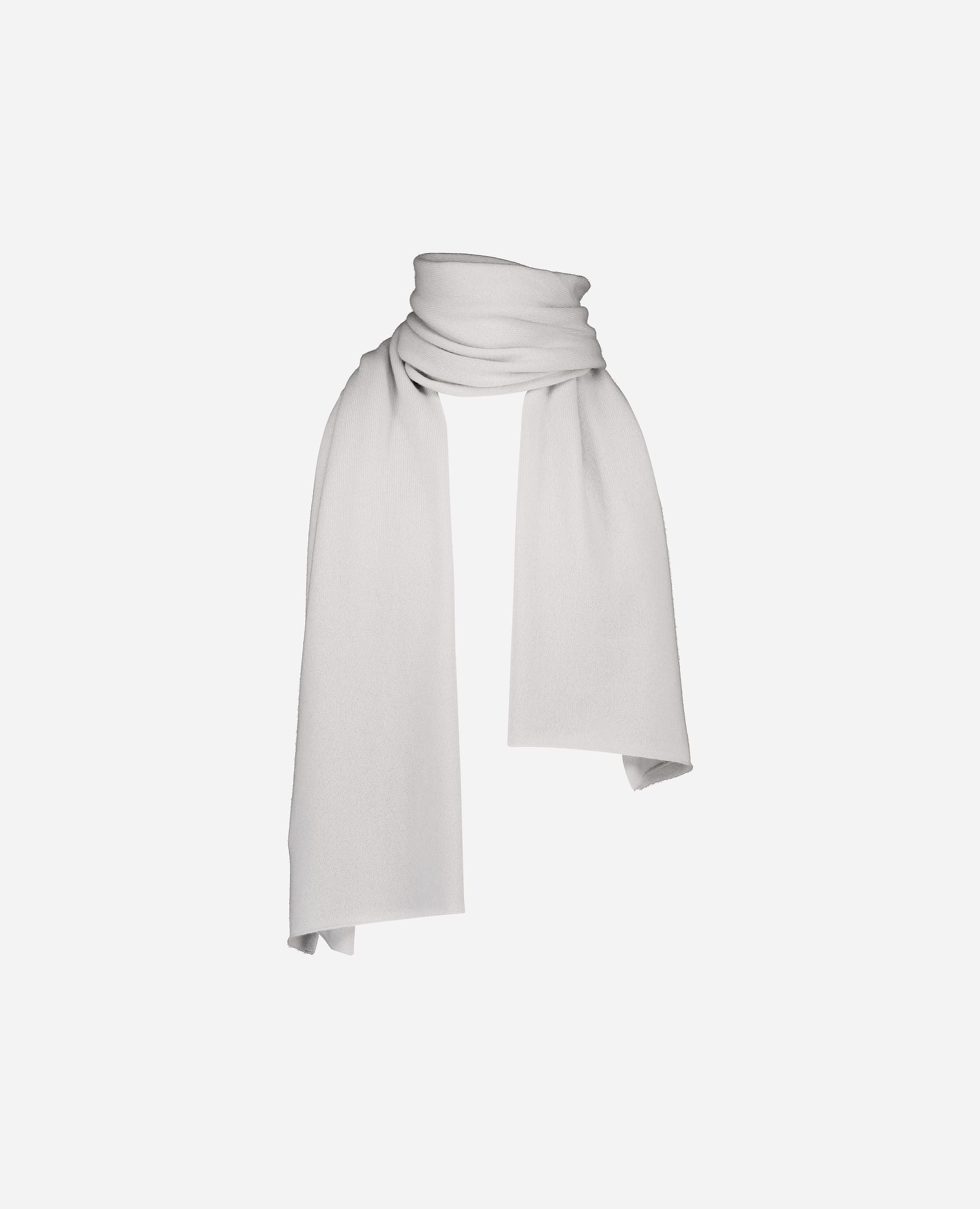 245-30025-80-one_hash_escaped_2 - Allude - 0 100% Cashmere Active Basic Cashmere Feinstrick Grau Herren SAPG::245-30025 Schal Winter 2024/2025