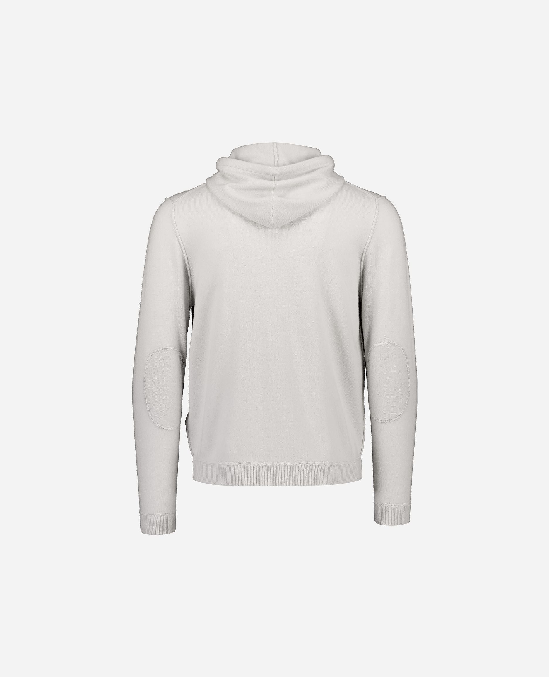 245-37010-80-S_hash_escaped_2 - Allude - 30% Cashmere 70% Wolle Active Feinstrick Gerade Passform Grau Herren Kapuze Langarm SAPG::245-37010 Strickjacke Winter 2024/2025 Wolle