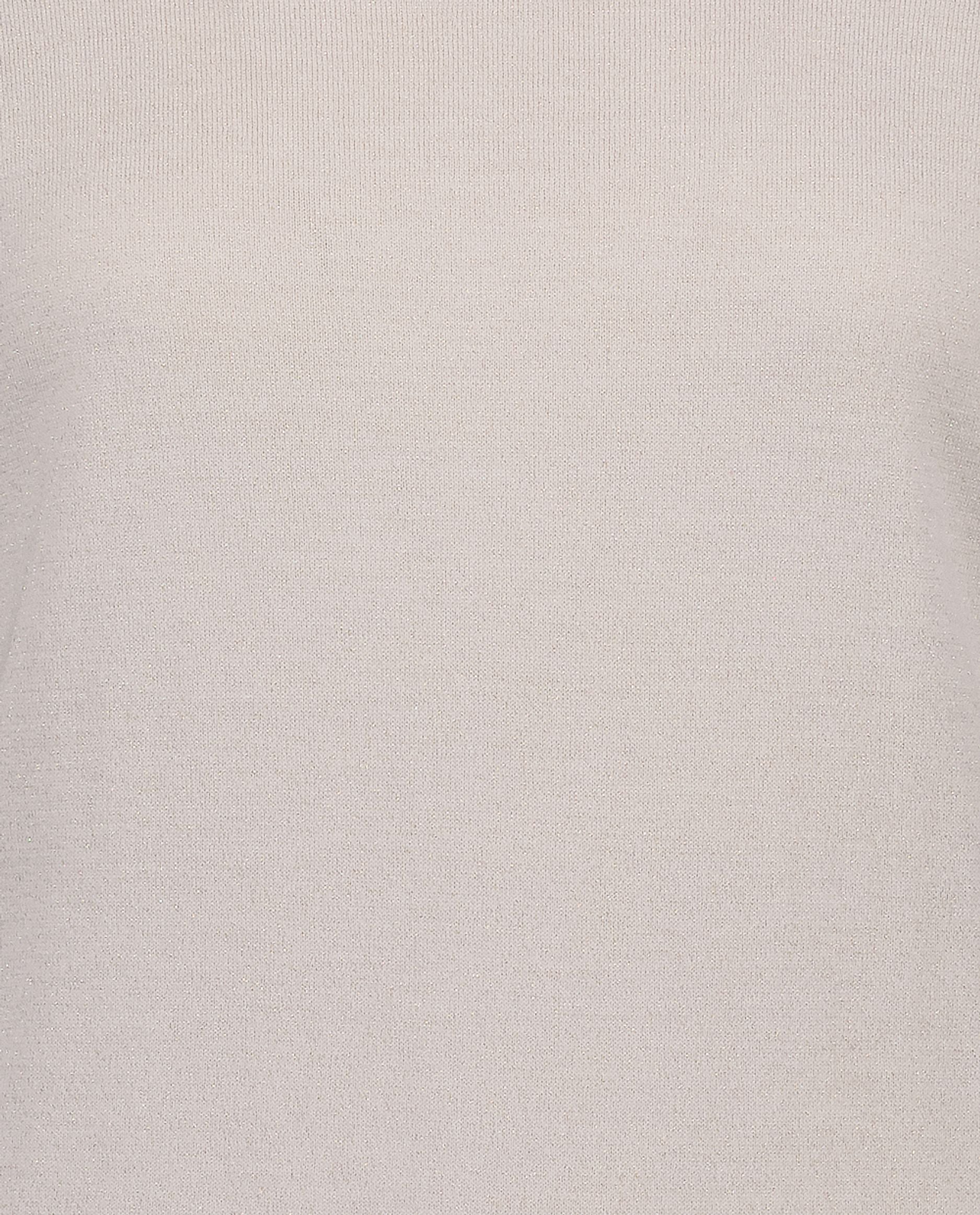 245-64102-442-S_hash_escaped_4 - Allude - 11% Lame 89% Wolle Active Beige Damen Feinstrick Gerade Passform Langarm Pullover Rollkragen SAPG::245-64102 Winter 2024/2025 Wolle