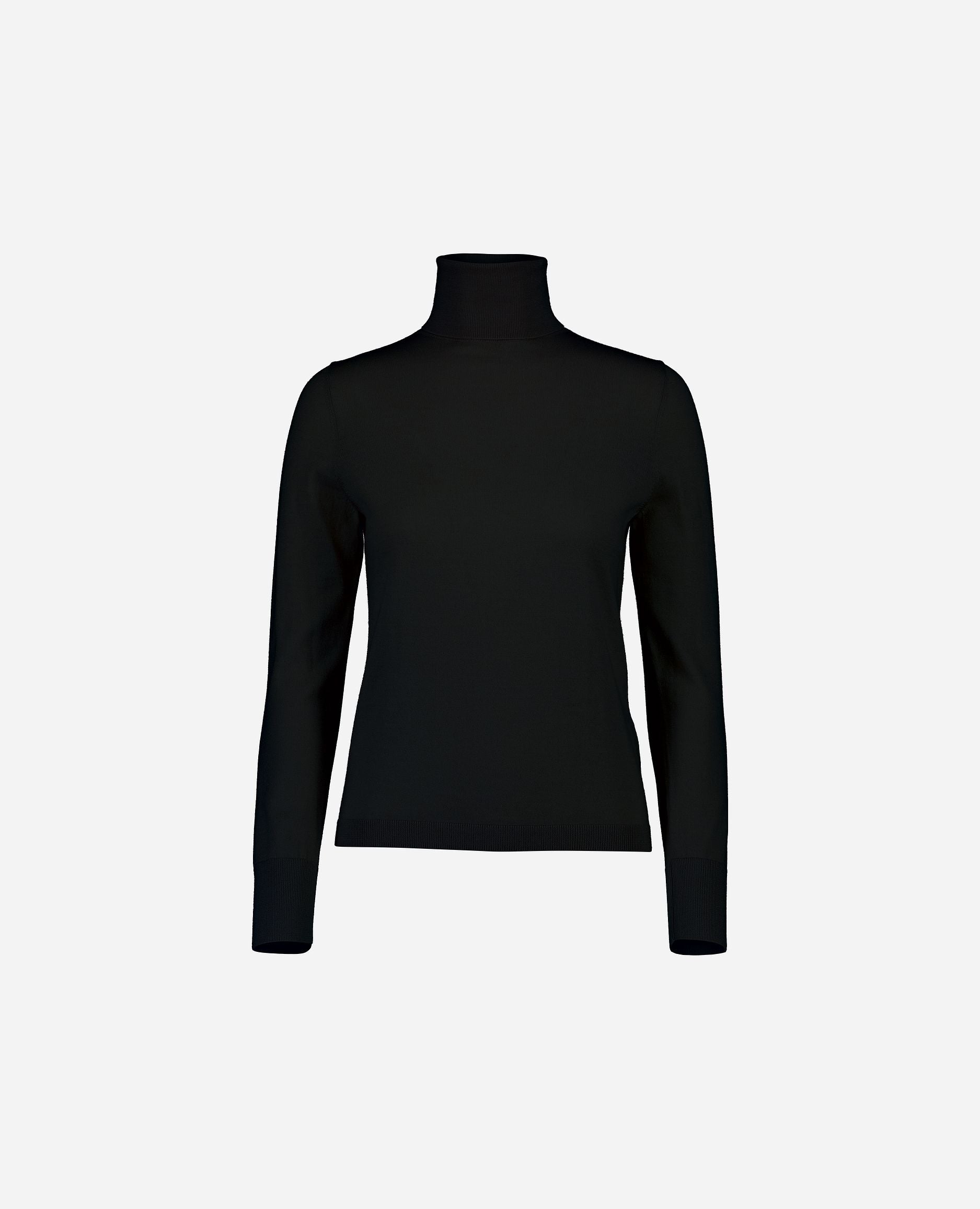 245-64102-490-S_hash_escaped_1 - Allude - 11% Lame 89% Wolle Active Braun Damen Feinstrick Gerade Passform Langarm Pullover Rollkragen SAPG::245-64102 Winter 2024/2025 Wolle