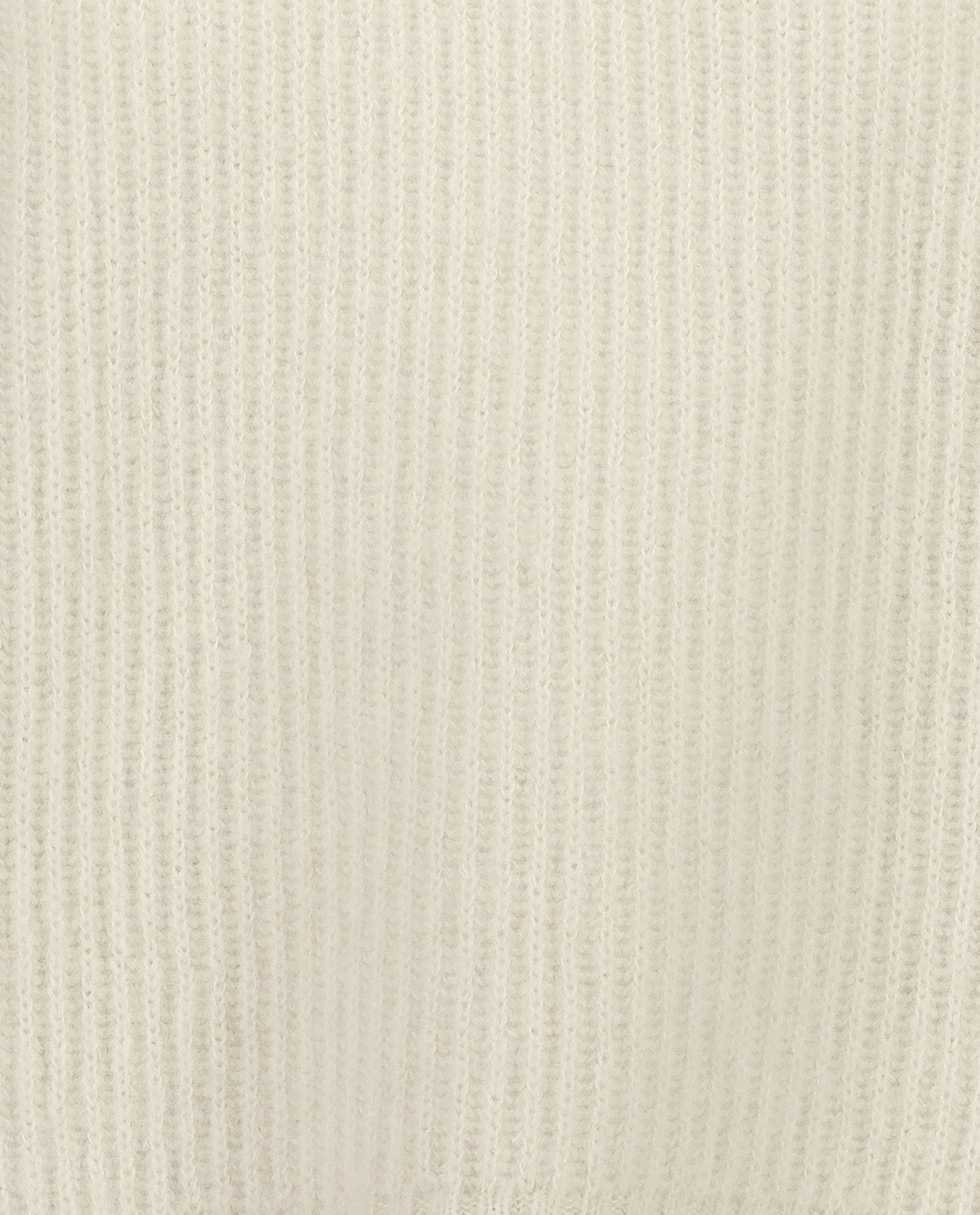 245-77001-40-S_hash_escaped_4 - Allude - 25% Seide 75% Cashmere Active Cashmere Damen Grobstrick Langarm Lockerer Schnitt Pullover Rundhalsausschnitt SAPG::245-77001 Weiß Winter 2024/2025