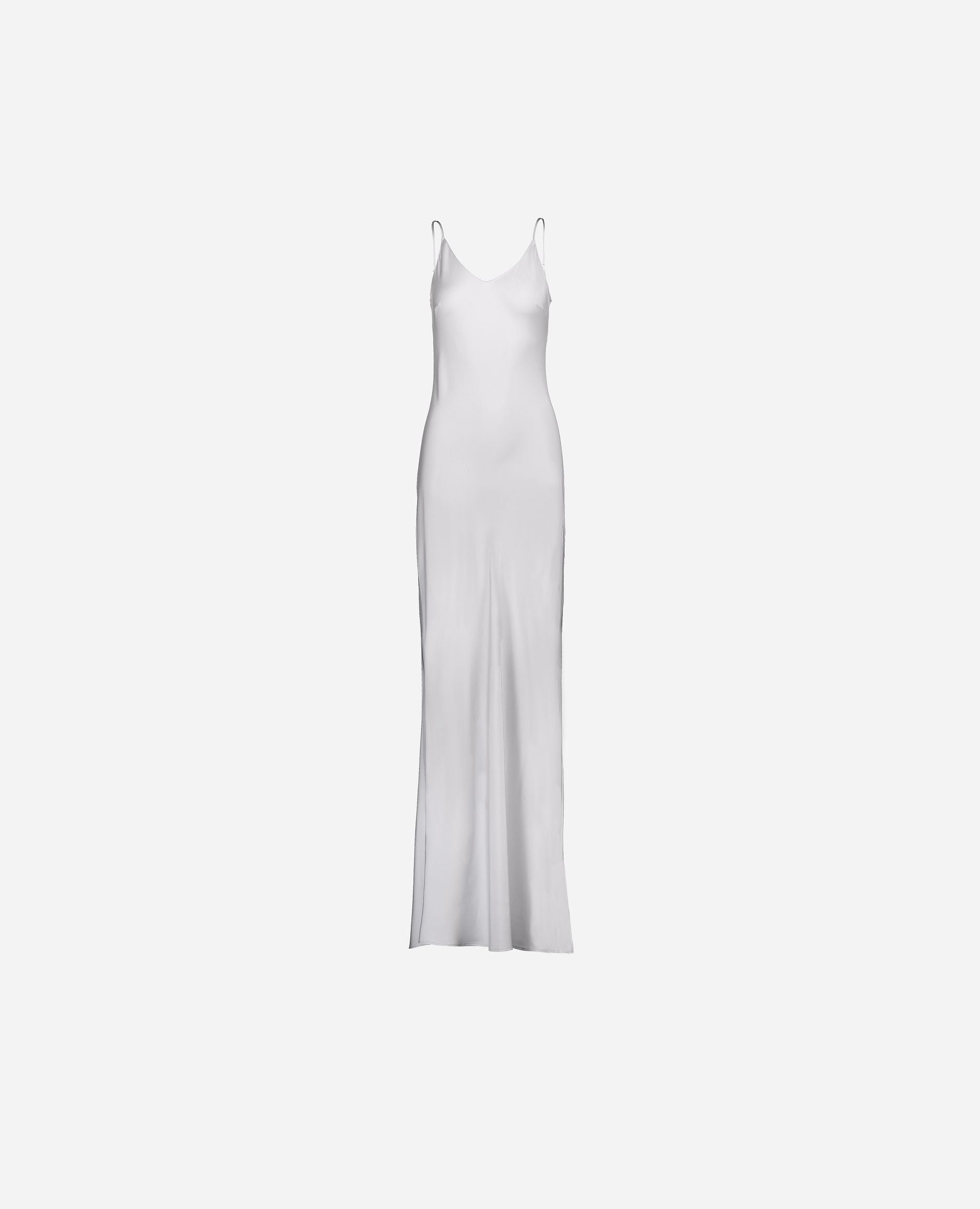 245-84004-80-S_hash_escaped_1 - Allude - 0 7% Spandex 93% Seide A-Form Active Damen Grau Kleid SAPG::245-84004 Seide Winter 2024/2025