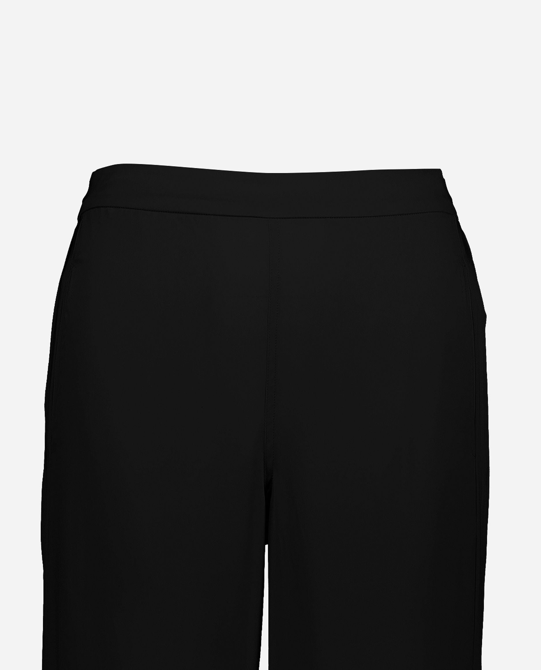 245-84006-90-S_hash_escaped_3 - Allude - 0 7% Spandex 93% Seide Active Damen Hose Lockerer Schnitt SAPG::245-84006 Schwarz Seide Winter 2024/2025