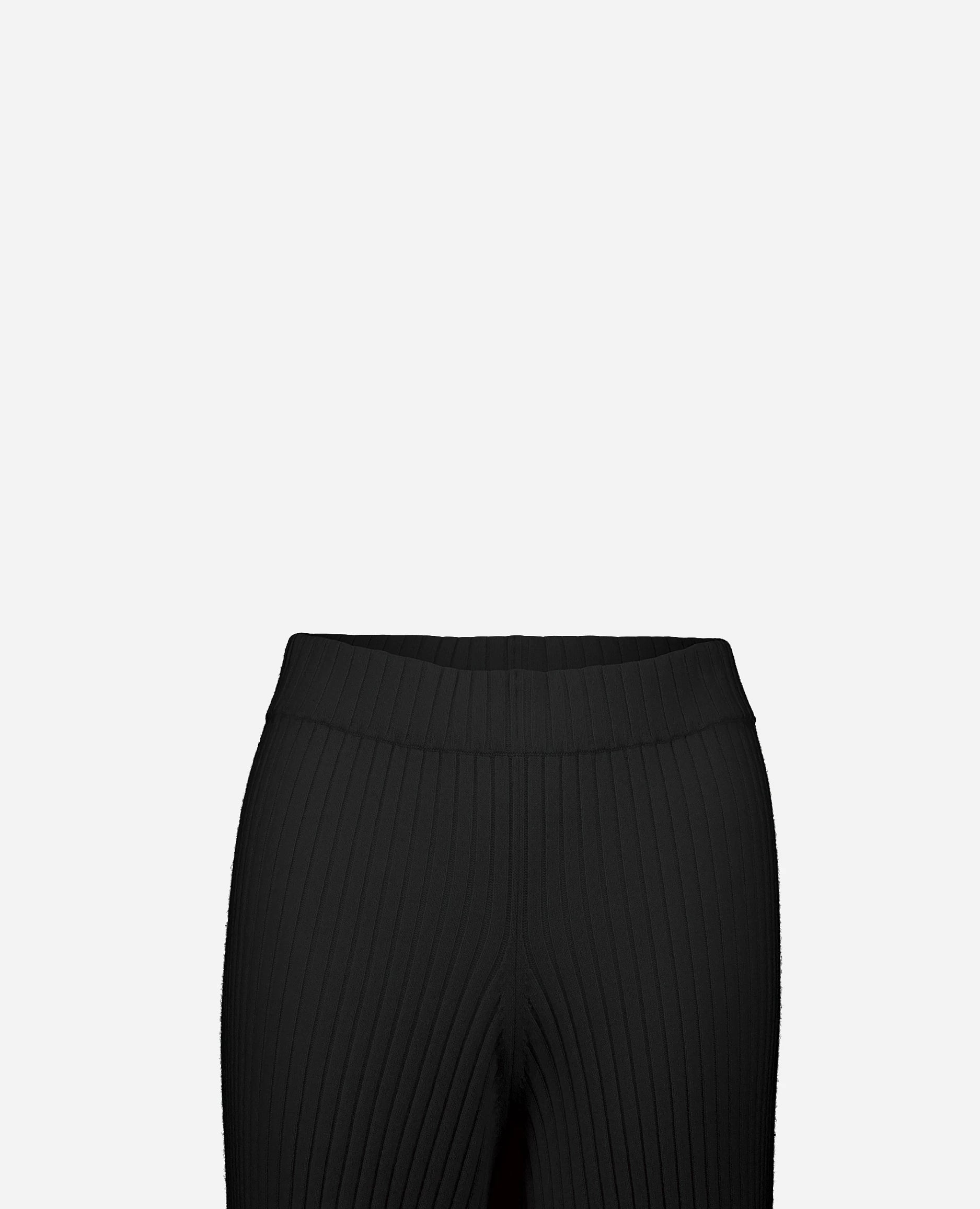 252-11148-90_40 - Allude - 100% Cashmere Active Cashmere Damen Feinstrick Hose Lockerer Schnitt SAPG::252-11148 Schwarz Spring/Summer 2025