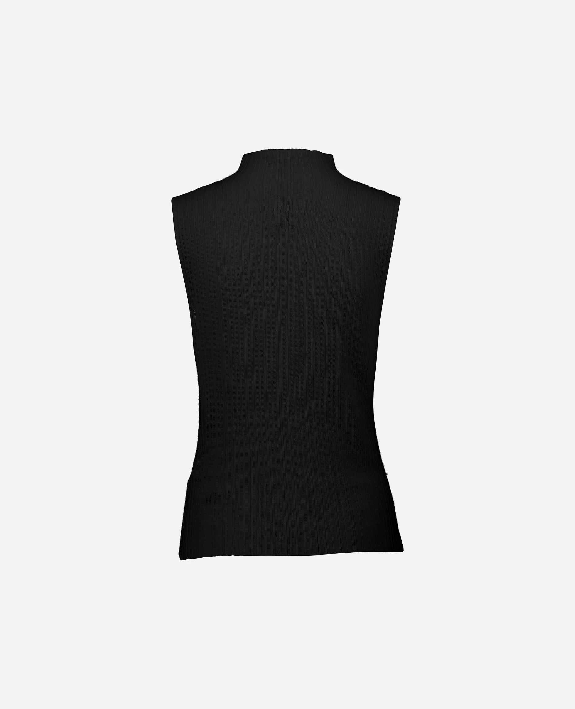 252-11203-90_4 - Allude - 100% Cashmere Active Cashmere Damen Enger Schnitt Feinstrick Pullover SAPG::252-11203 Schwarz Spring/Summer 2025 Stehkragen