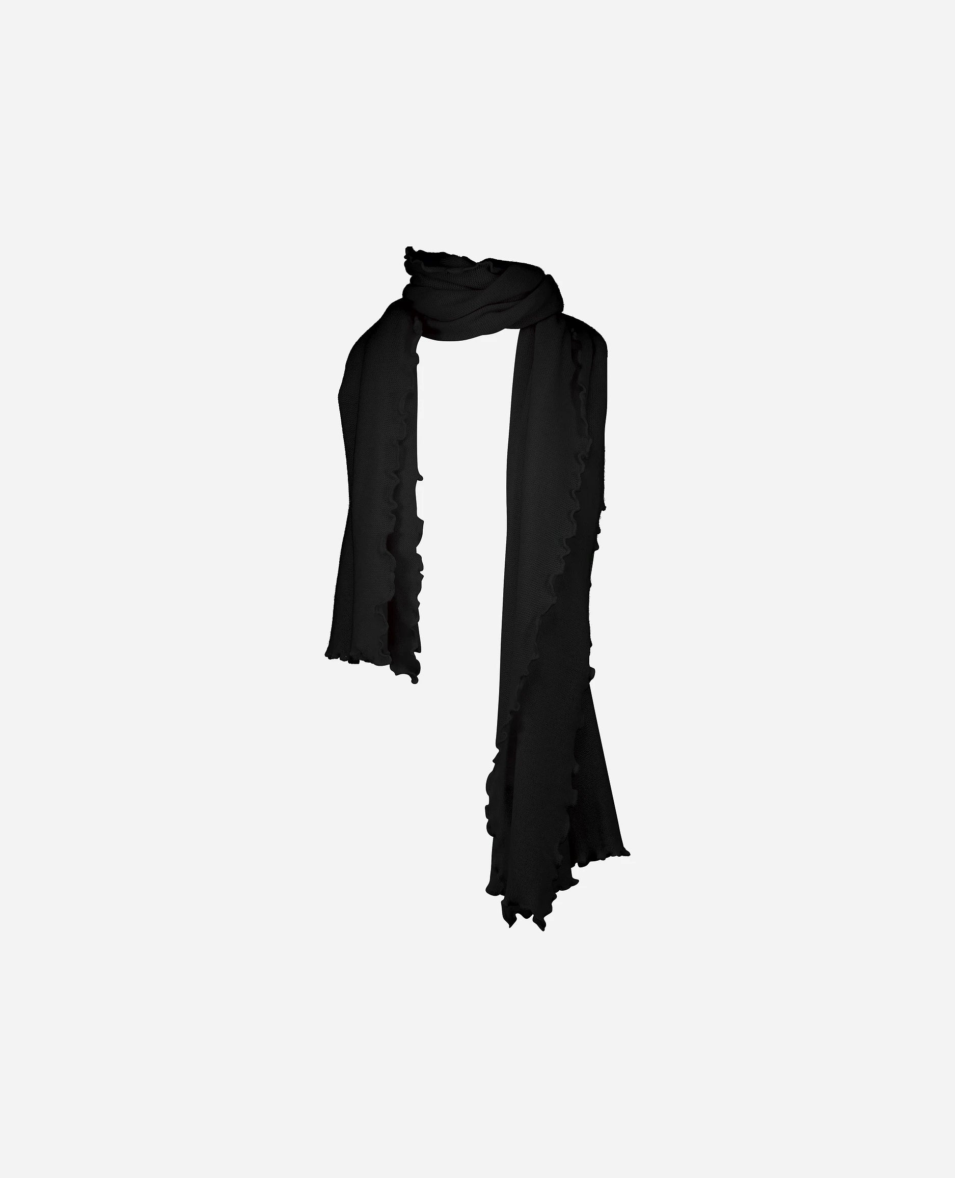 252-11221-90_3 - Allude - Active Schal;Schwarz;Spring/Summer 2025;Damen;100% Cashmere;Feinstrick;Cashmere;SAPG::252-11221