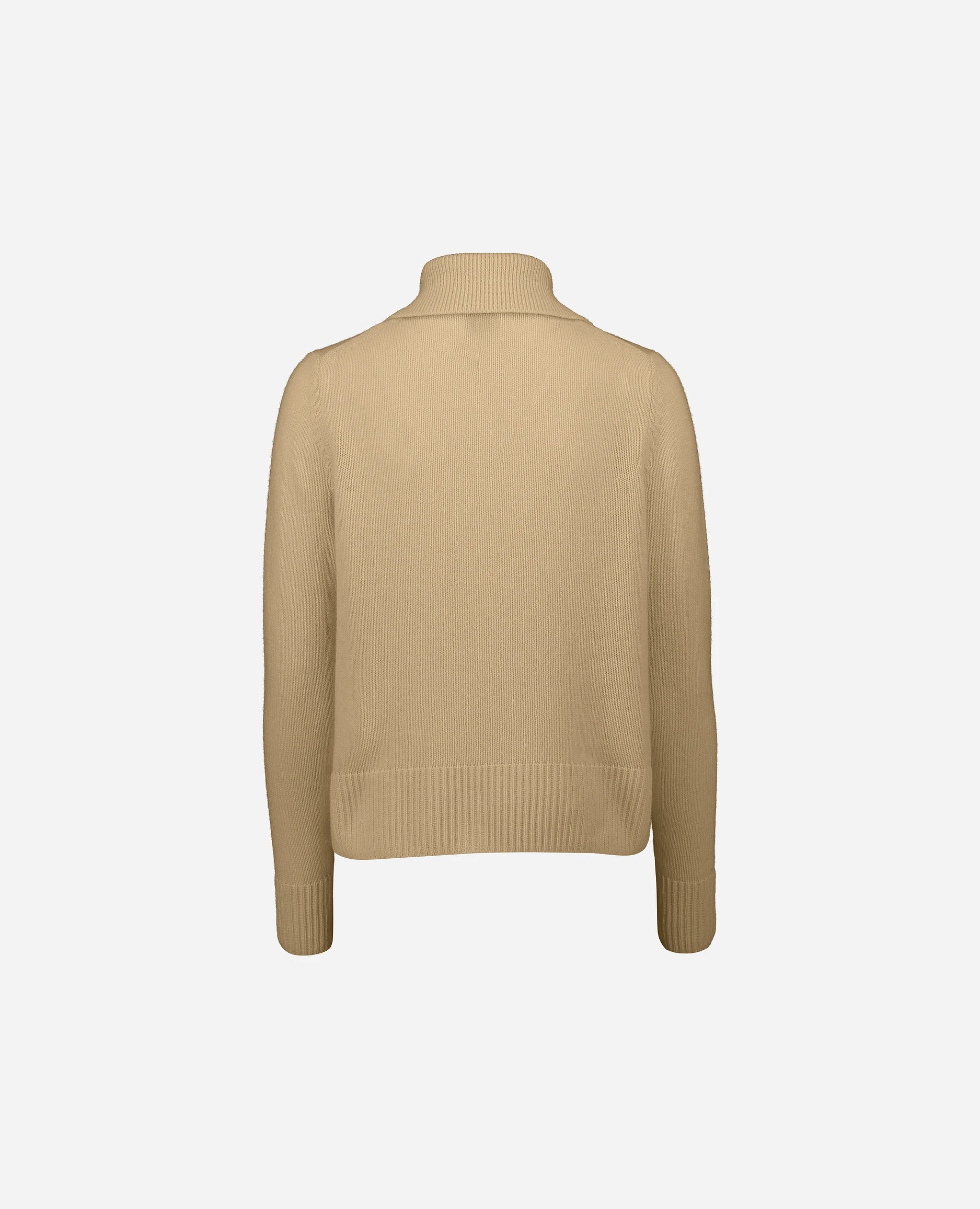 252-11230-42_4 - Allude - 100% Cashmere Active Beige Cashmere Damen Langarm Lockerer Schnitt mittelschwerer Strick SAPG::252-11230 Spring/Summer 2025 Strickjacke