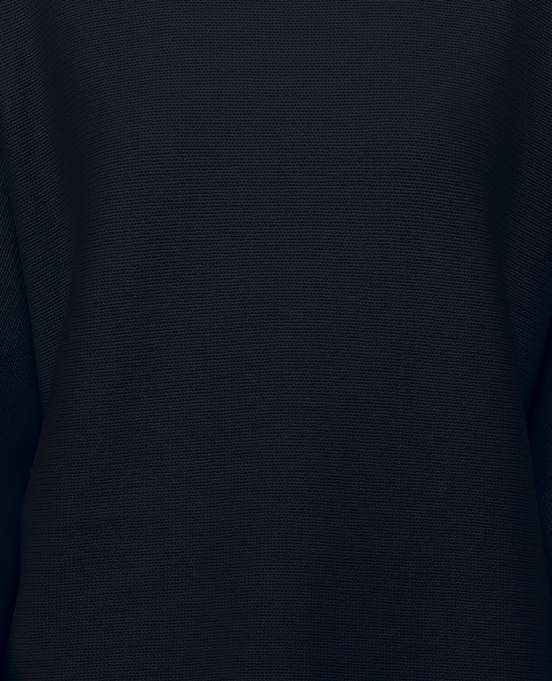 252-15033-14_41 - Allude - 30% Cashmere 70% Baumwolle Active Baumwoll-Mischung Bootshalsausschnitt Damen Grobstrick Langarm Lockerer Schnitt Navy Pullover SAPG::252-15033 Spring/Summer 2025