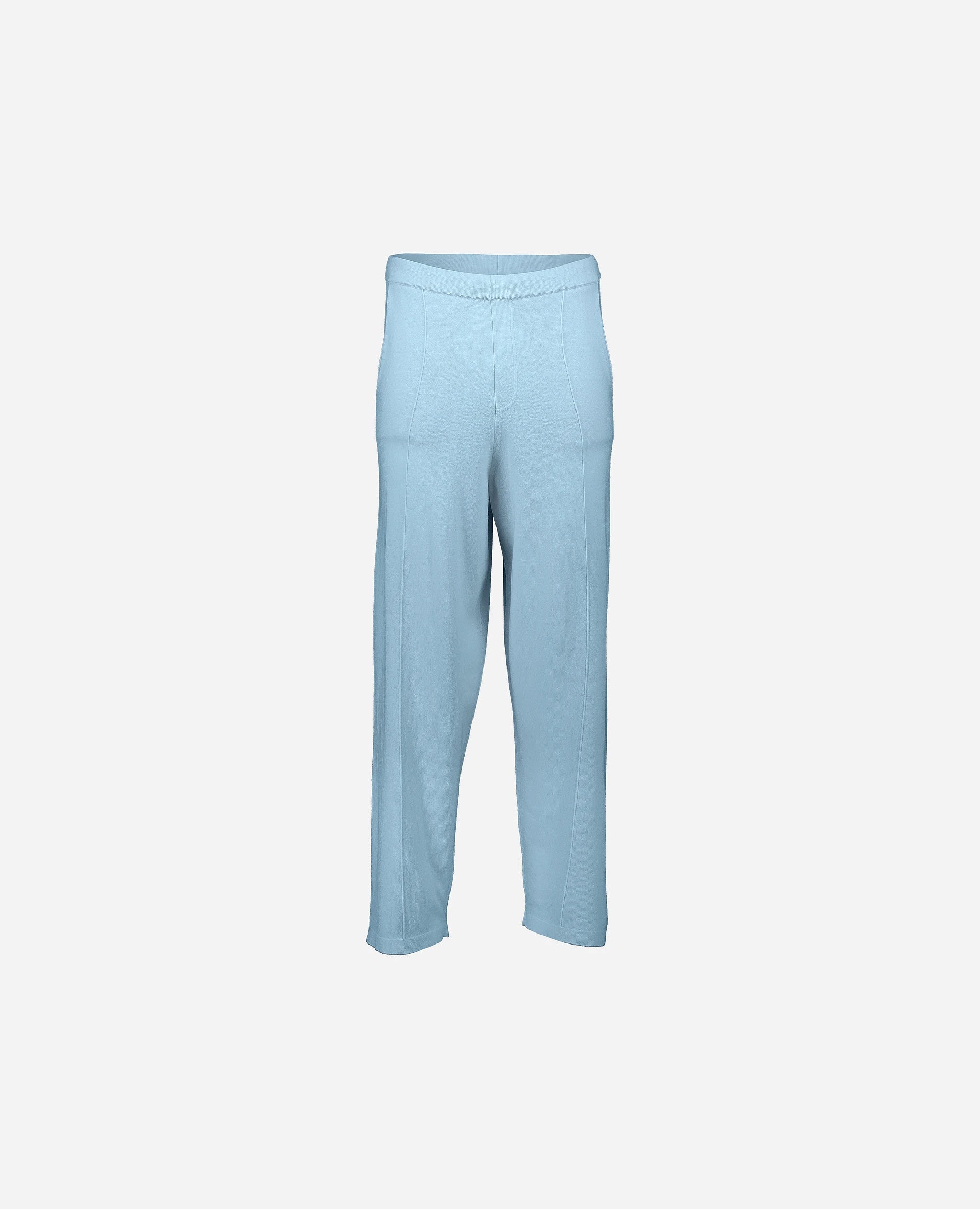 252-37016-11_3 - Allude - 30% Cashmere 70% Wolle Active Allude x Eisbach Blau Feinstrick Gerade Passform Herren Hose SAPG::252-37016 Spring/Summer 2025 Woll-Mischung