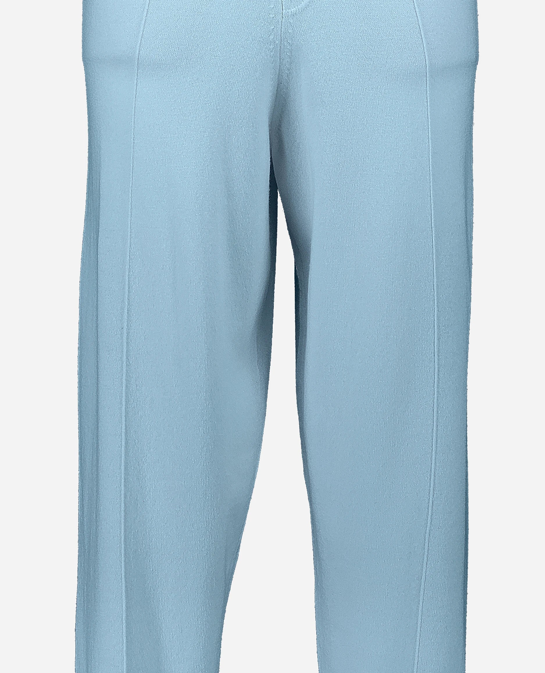252-37016-11_41 - Allude - 30% Cashmere 70% Wolle Active Allude x Eisbach Blau Feinstrick Gerade Passform Herren Hose SAPG::252-37016 Spring/Summer 2025 Woll-Mischung
