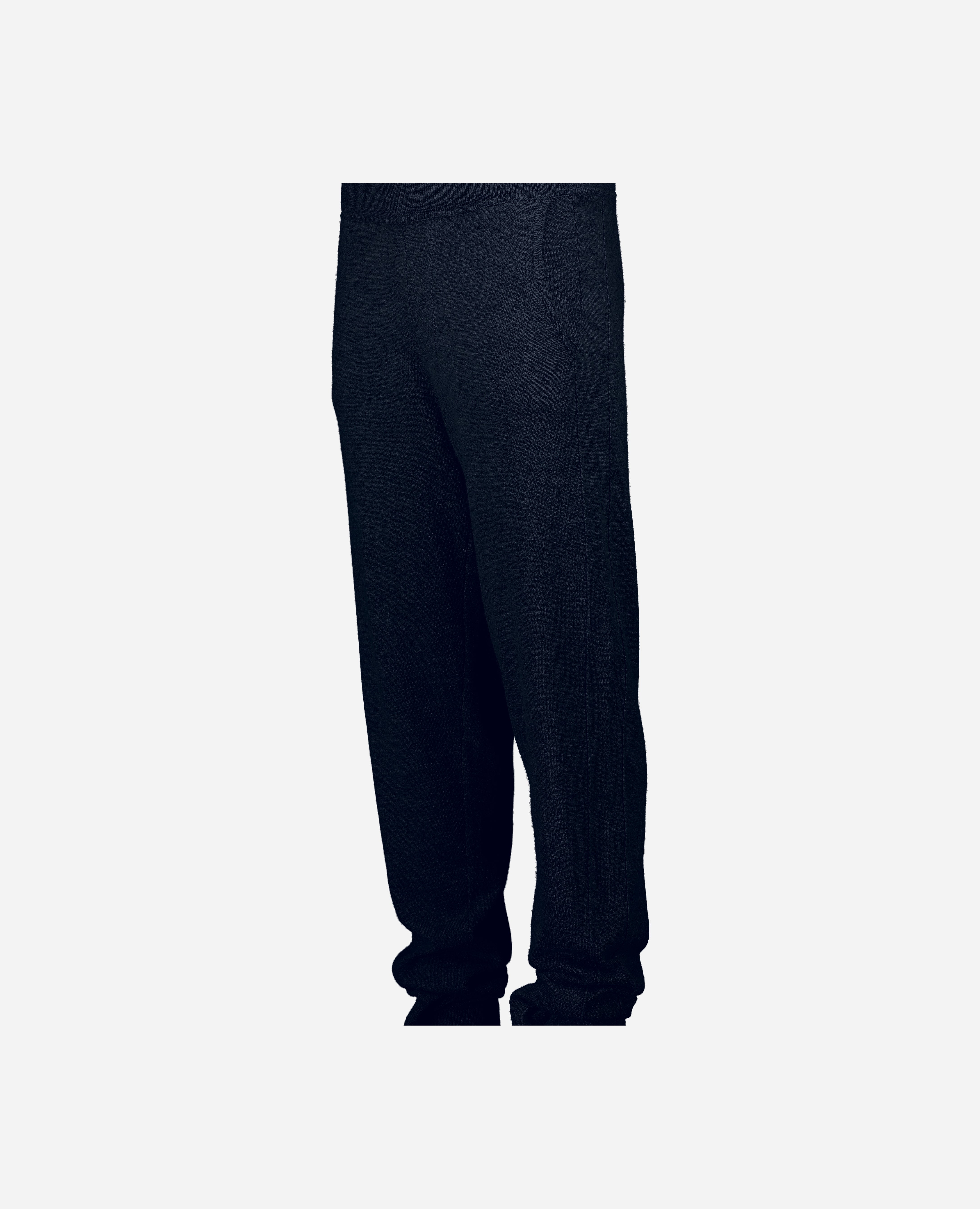 252-37622-14-3 - Allude - 30% Cashmere 70% Wolle Active Allude x Eisbach Gerade Passform Herren Hose mittelschwerer Strick Navy SAPG::252-37622 Spring/Summer 2025 Woll-Mischung