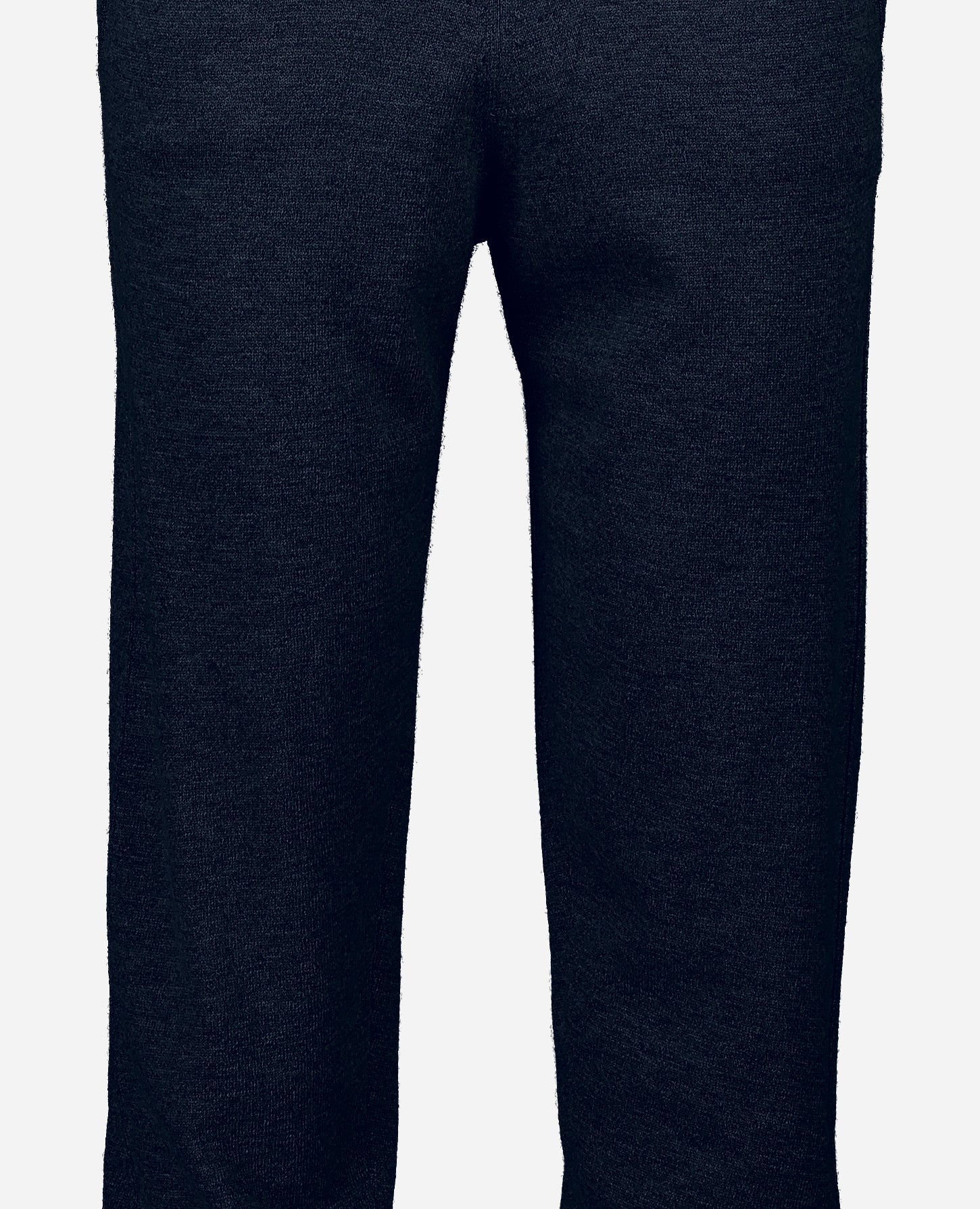 252-37622-14-4 - Allude - 30% Cashmere 70% Wolle Active Allude x Eisbach Gerade Passform Herren Hose mittelschwerer Strick Navy SAPG::252-37622 Spring/Summer 2025 Woll-Mischung