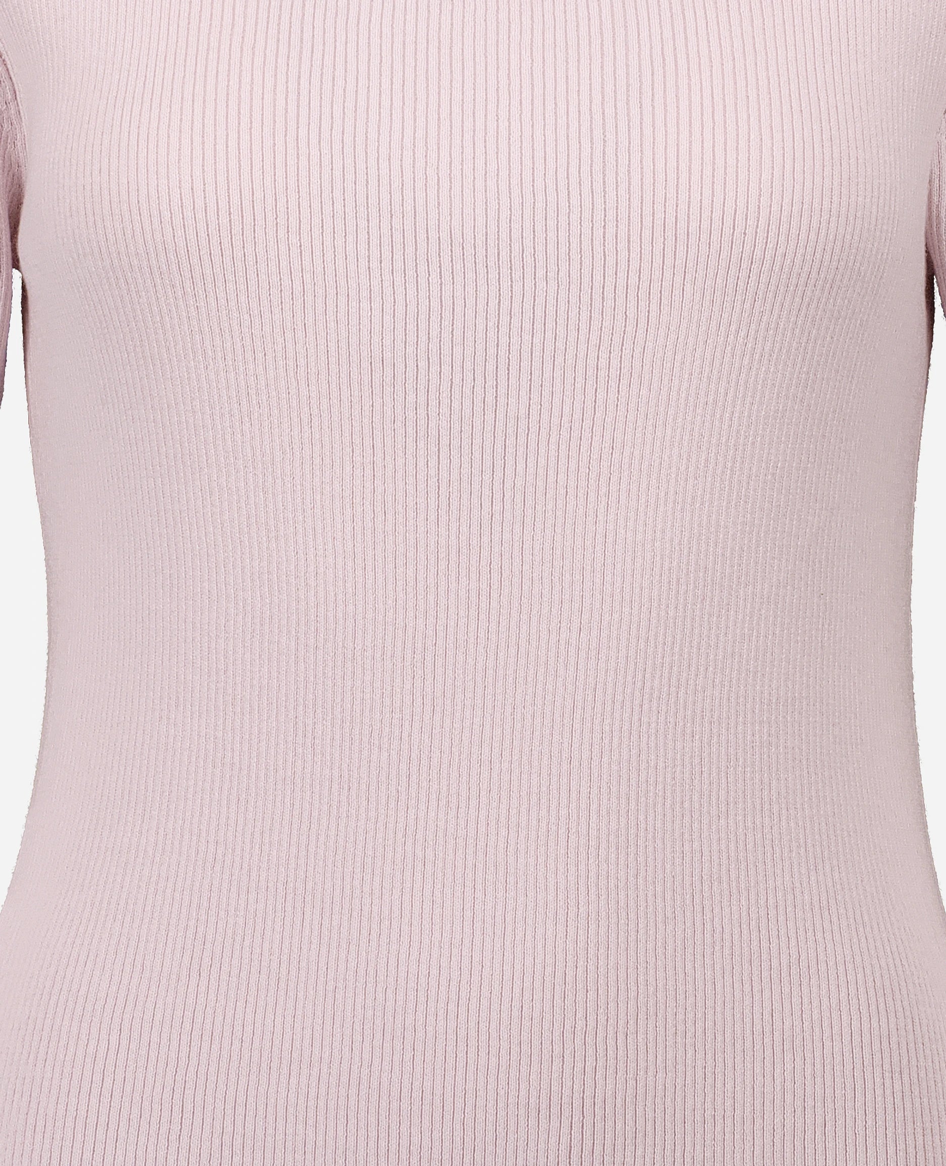 252-62003-60_41 - Allude - 1/4 Arm 10% Cashmere 20% Seide 70% Baumwolle Active Allude x Eisbach Baumwoll-Mischung Damen Enger Schnitt Feinstrick Pullover Rose SAPG::252-62003 Spring/Summer 2025