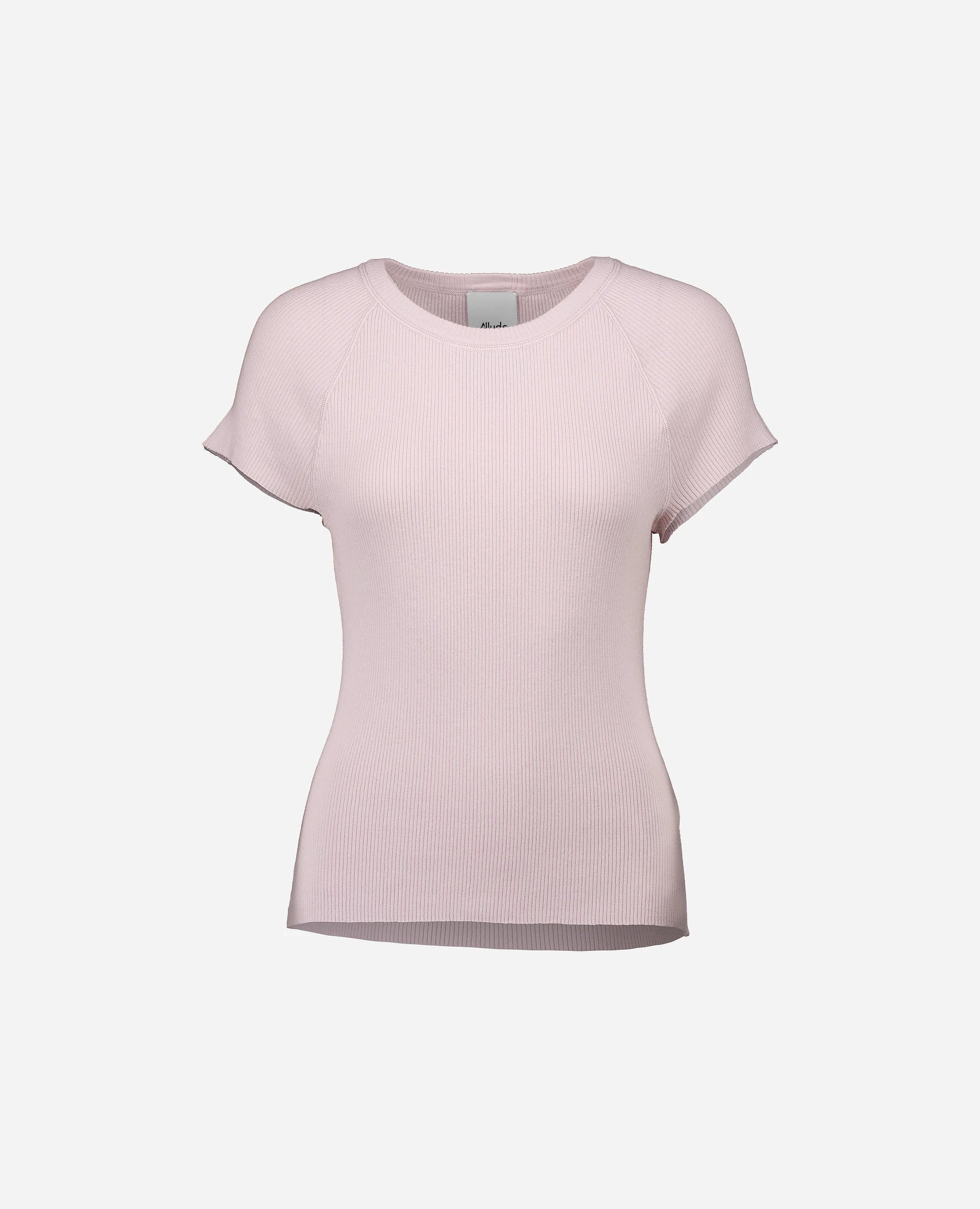 252-62004-60_3 - Allude - 1/8 Arm 10% Cashmere 20% Seide 70% Baumwolle Active Allude x Eisbach Baumwoll-Mischung Damen Enger Schnitt Feinstrick Pullover Rose Rundhals SAPG::252-62004 Spring/Summer 2025