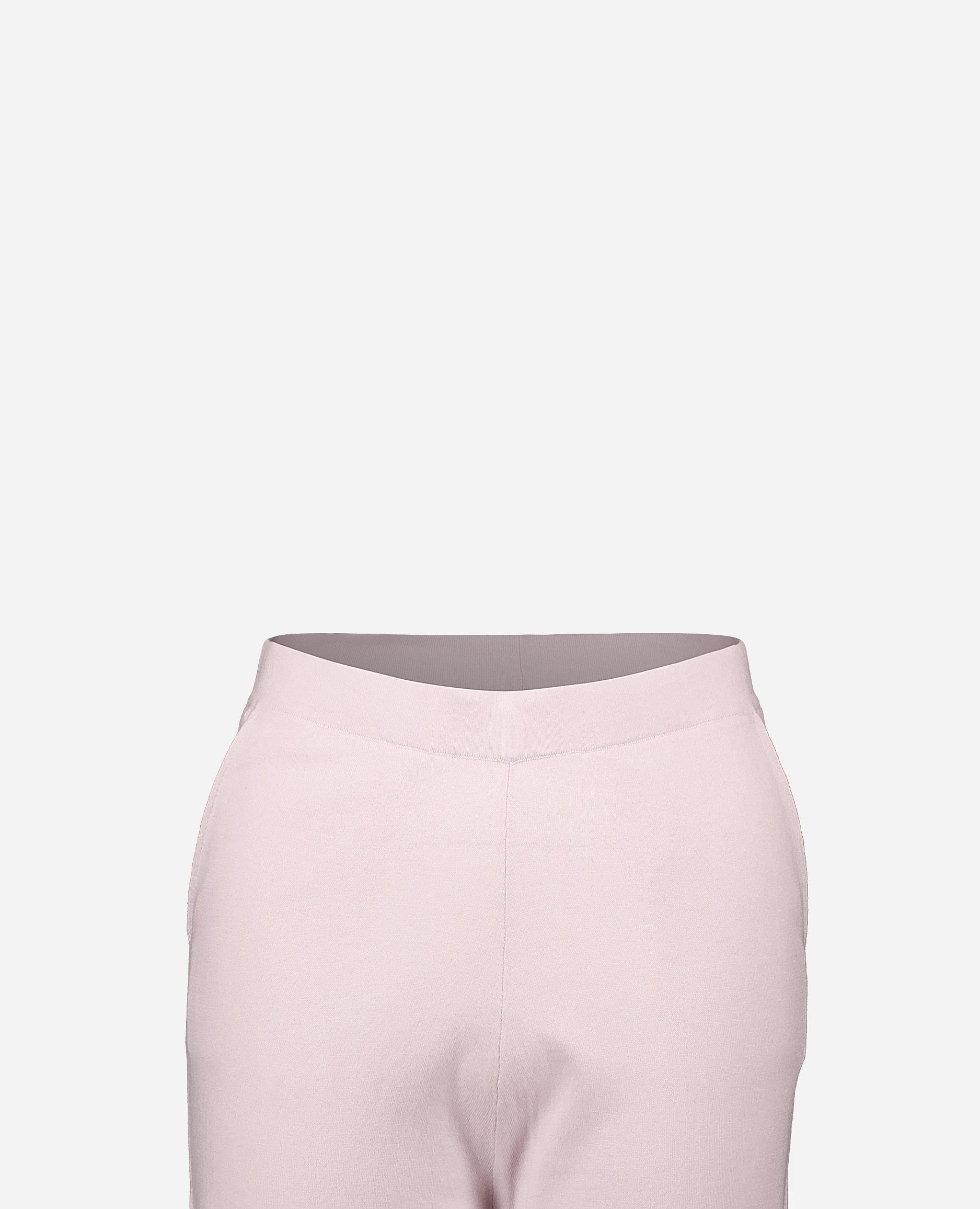 252-62007-60_40 - Allude - 10% Cashmere 20% Seide 70% Baumwolle Active Allude x Eisbach Baumwoll-Mischung Damen Feinstrick Hose Lockerer Schnitt Rose SAPG::252-62007 Spring/Summer 2025