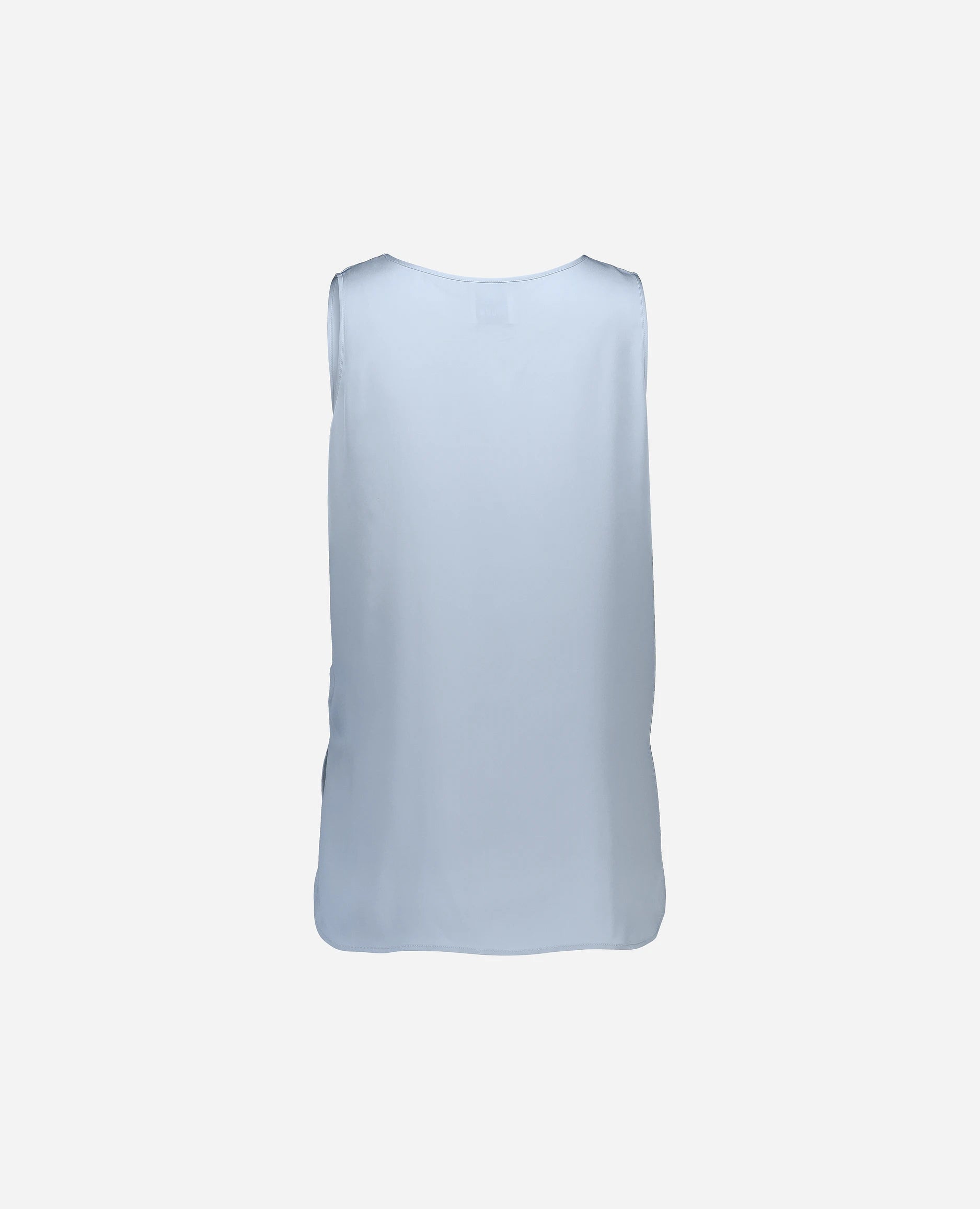 252-84002-11_42 - Allude - 7% Elastan 93% Seide Active Blau Damen Gerade Passform Rundhals SAPG::252-84002 Seide Spring/Summer 2025 Top