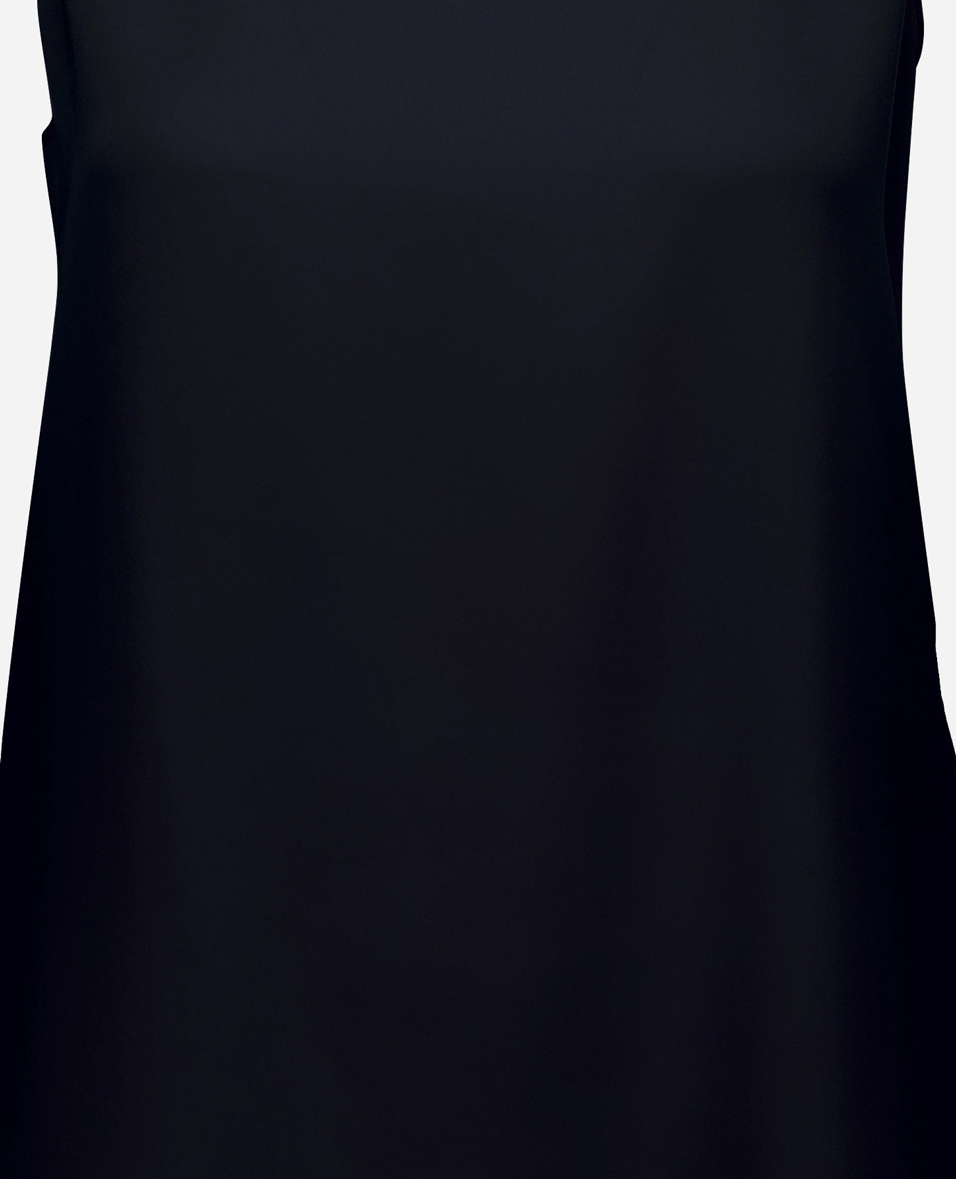 252-84002-14_41 - Allude - 7% Elastan 93% Seide Active Damen Gerade Passform Navy Rundhals SAPG::252-84002 Seide Spring/Summer 2025 Top