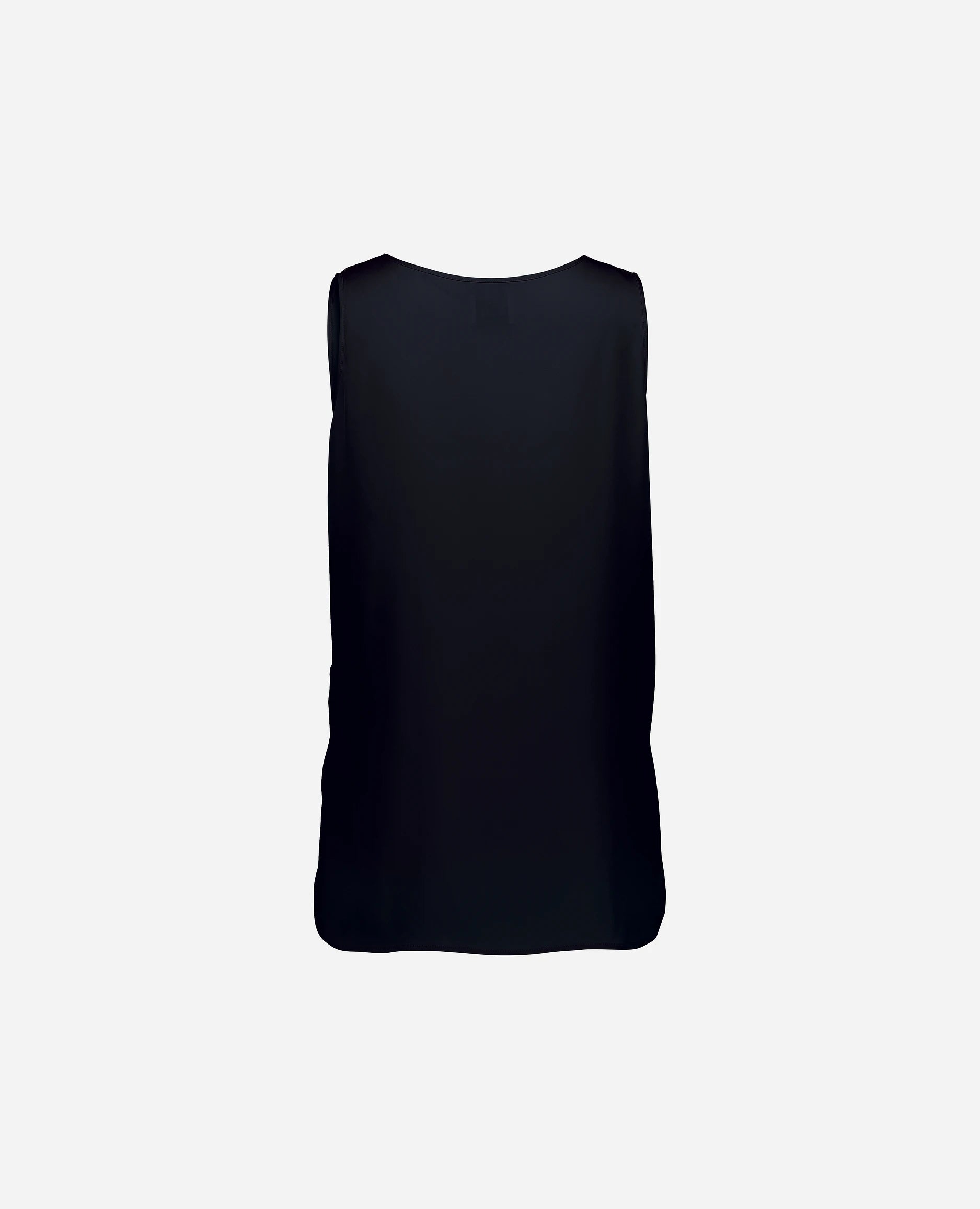 252-84002-14_42 - Allude - 7% Elastan 93% Seide Active Damen Gerade Passform Navy Rundhals SAPG::252-84002 Seide Spring/Summer 2025 Top