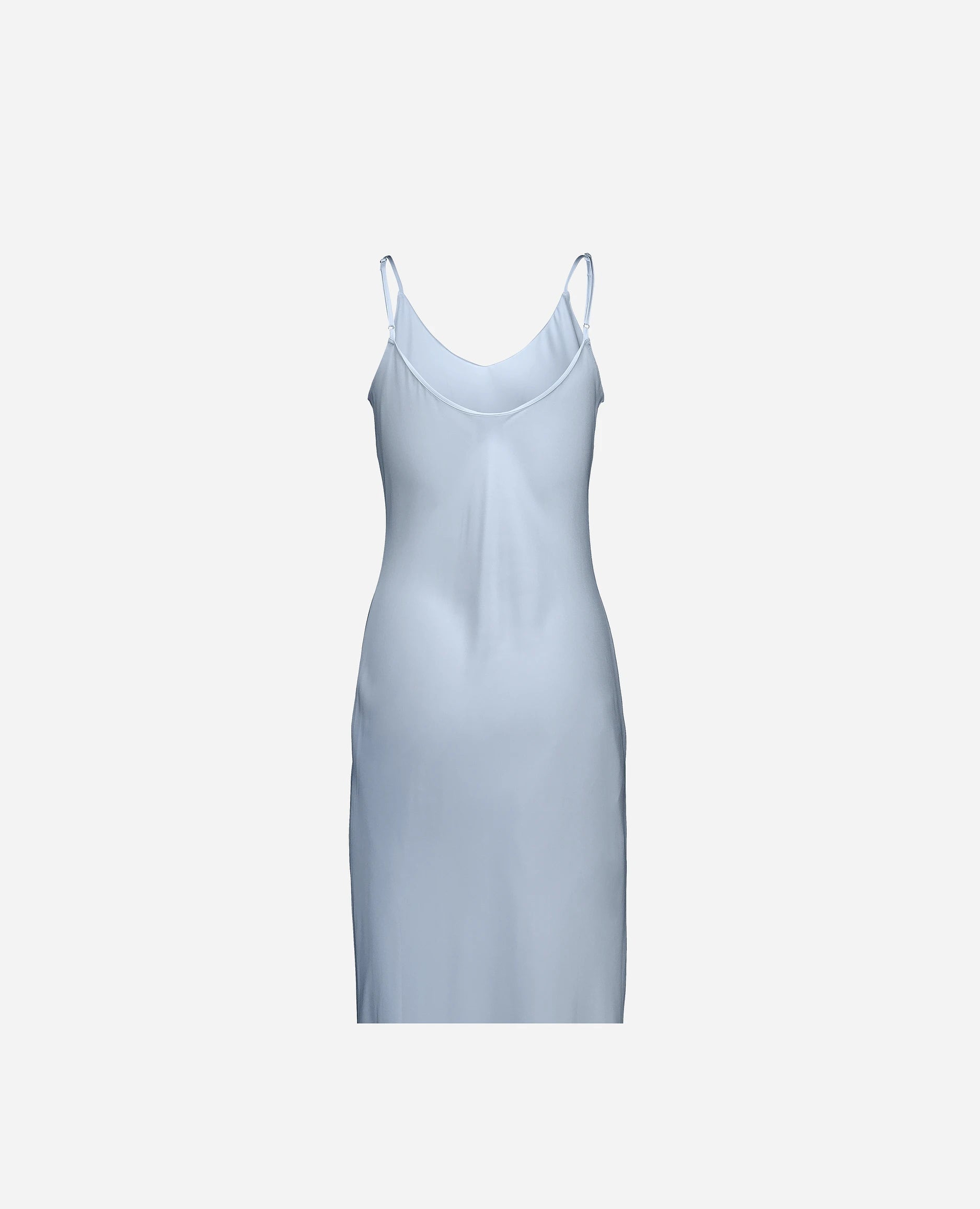 252-84004-11_4 - Allude - 7% Elastan 93% Seide A-Form Active Blau Damen Kleid SAPG::252-84004 Seide Spring/Summer 2025