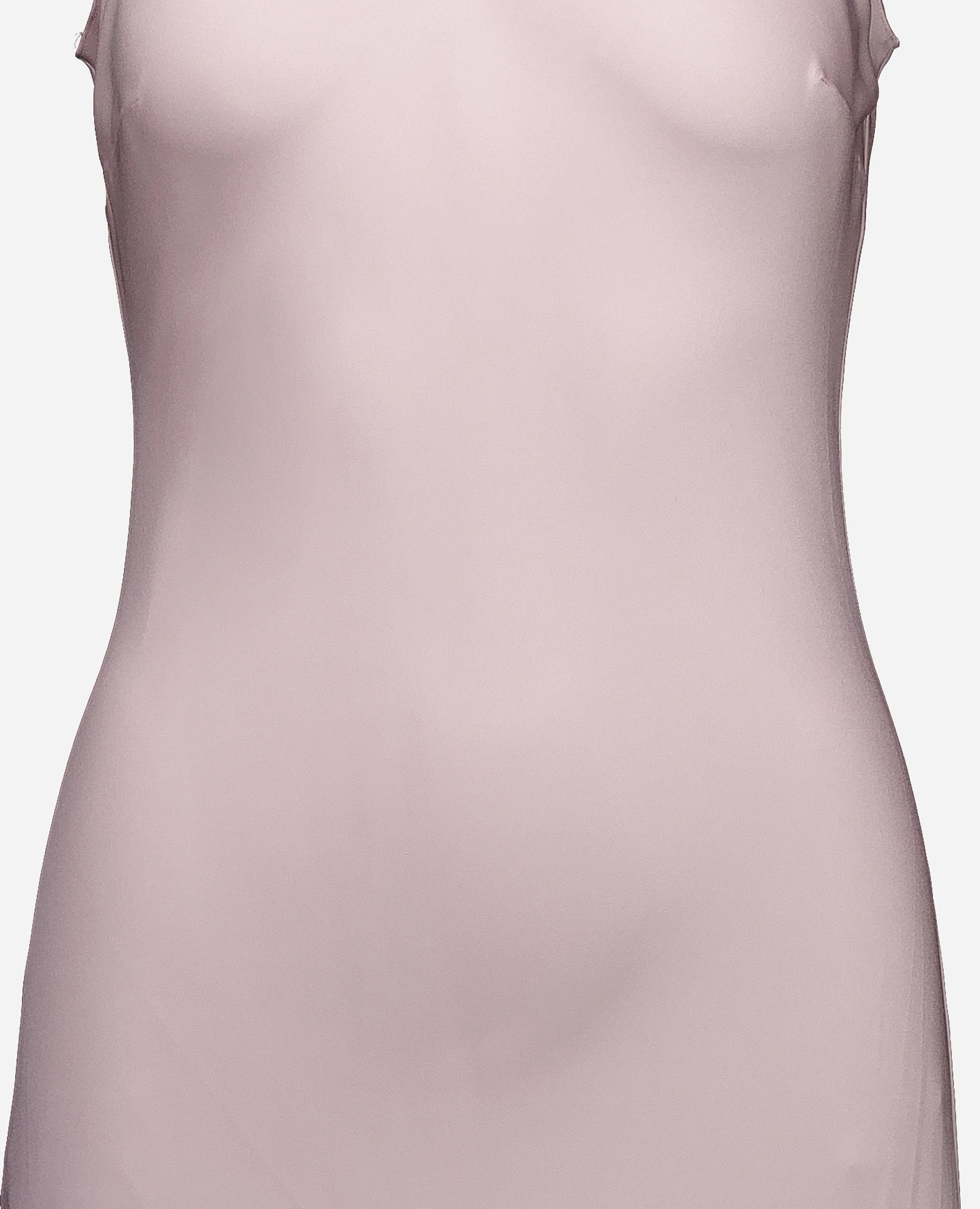 252-84004-60_41 - Allude - 7% Elastan 93% Seide A-Form Active Damen Kleid Rose SAPG::252-84004 Seide Spring/Summer 2025
