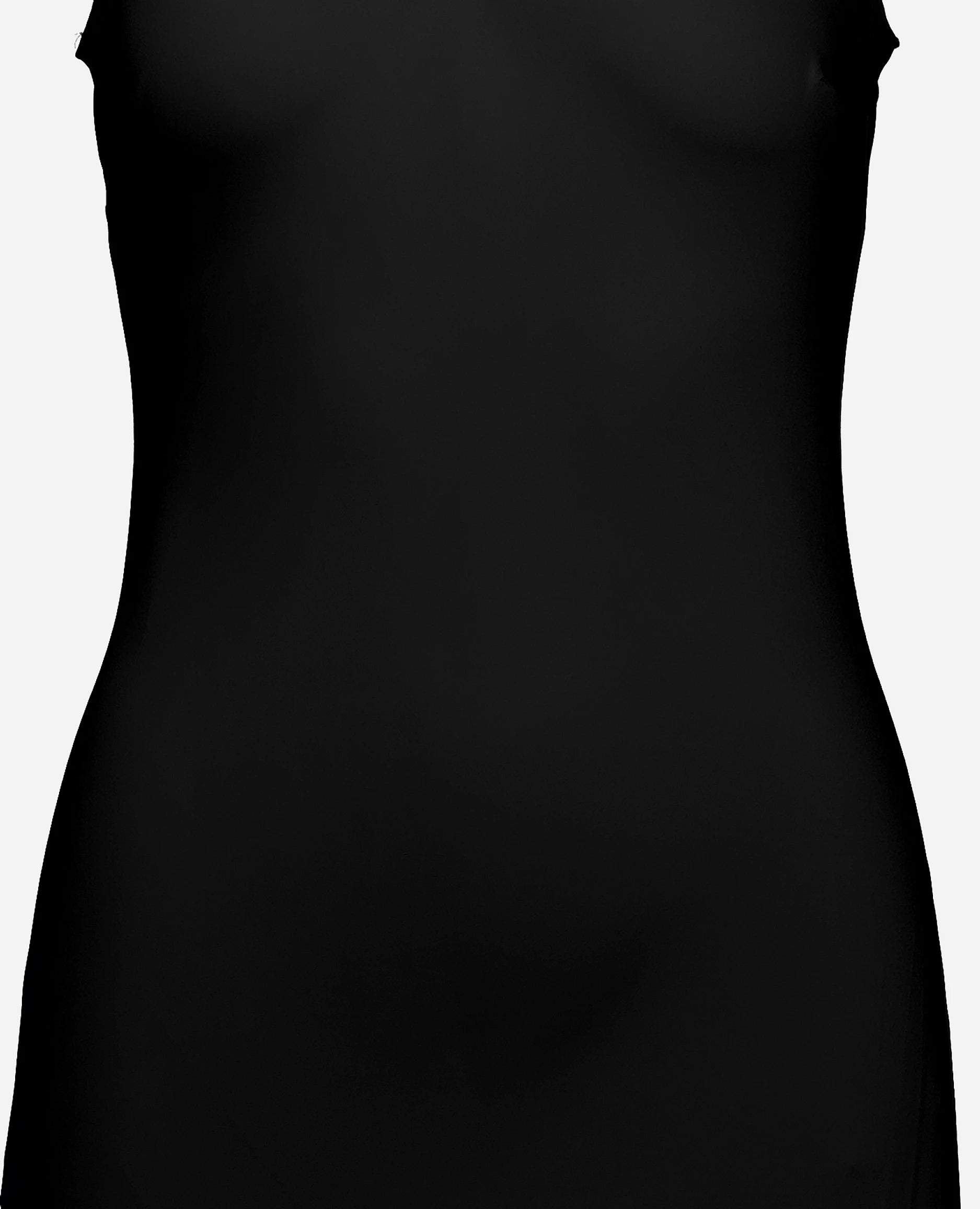 252-84004-90_41 - Allude - 7% Elastan 93% Seide A-Form Active Damen Kleid SAPG::252-84004 Schwarz Seide Spring/Summer 2025