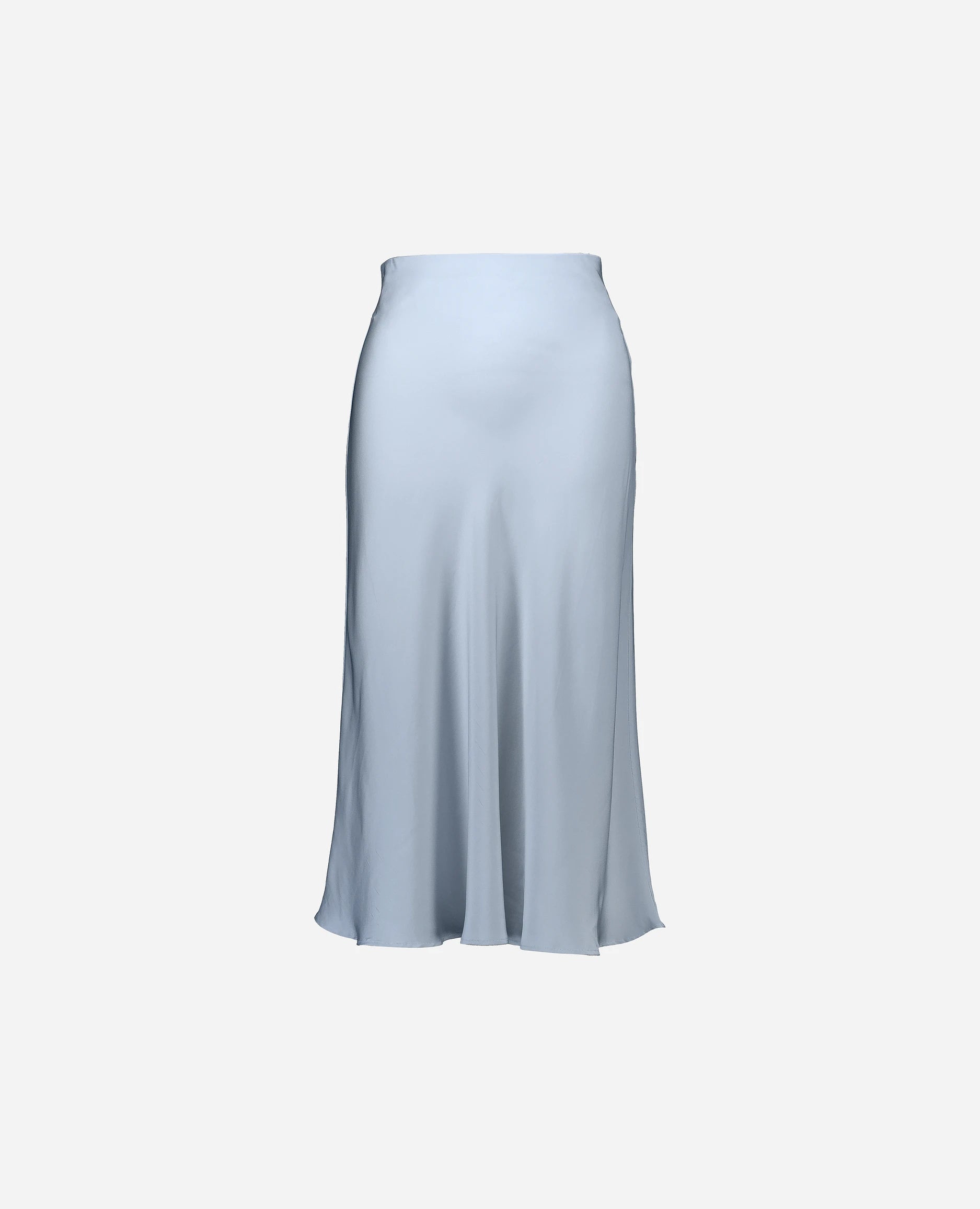 252-84005-11_3 - Allude - 7% Elastan 93% Seide A-Form Active Blau Damen Rock SAPG::252-84005 Seide Spring/Summer 2025